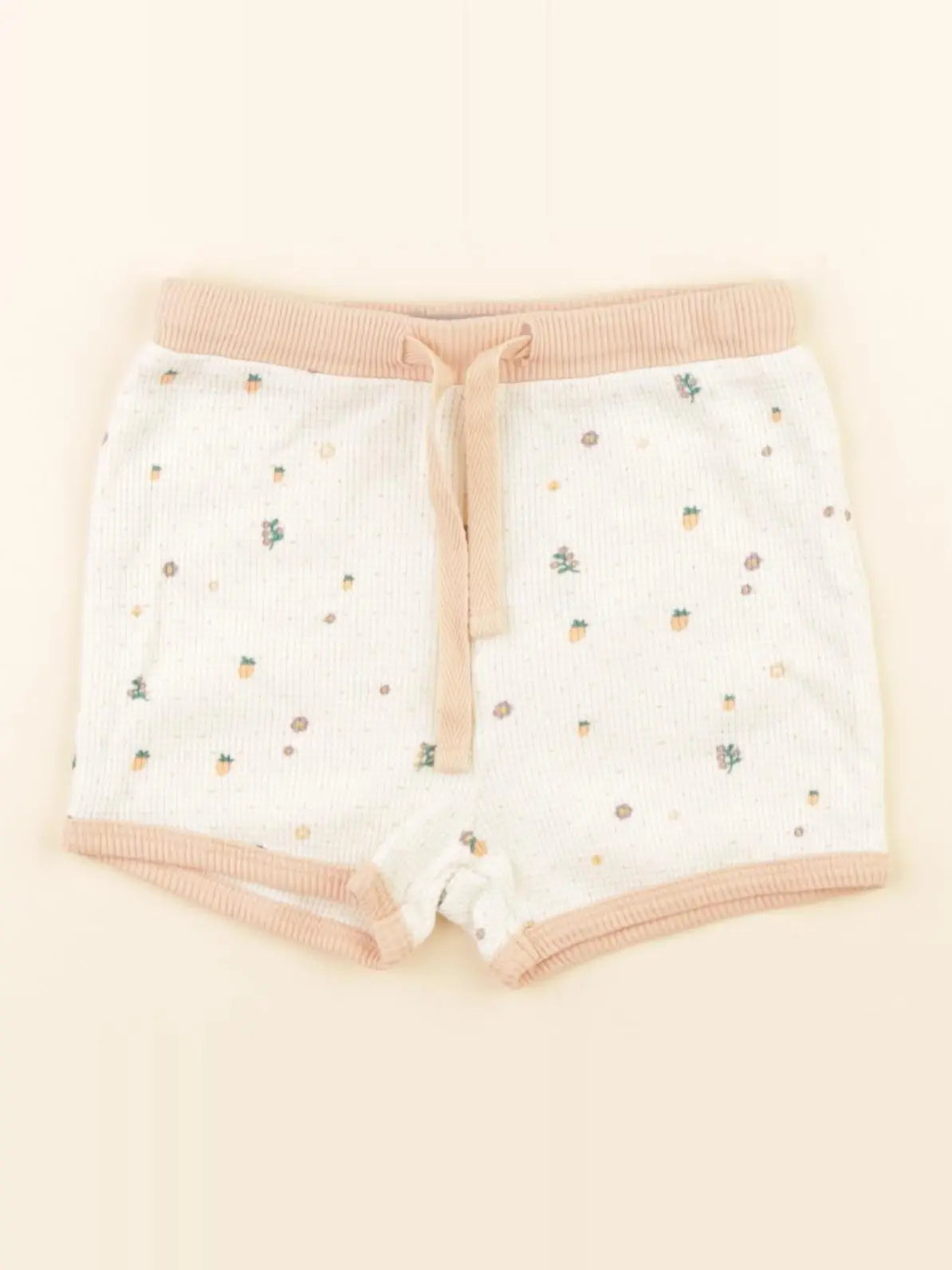 Boutchou - short beige, orange - 9 mois