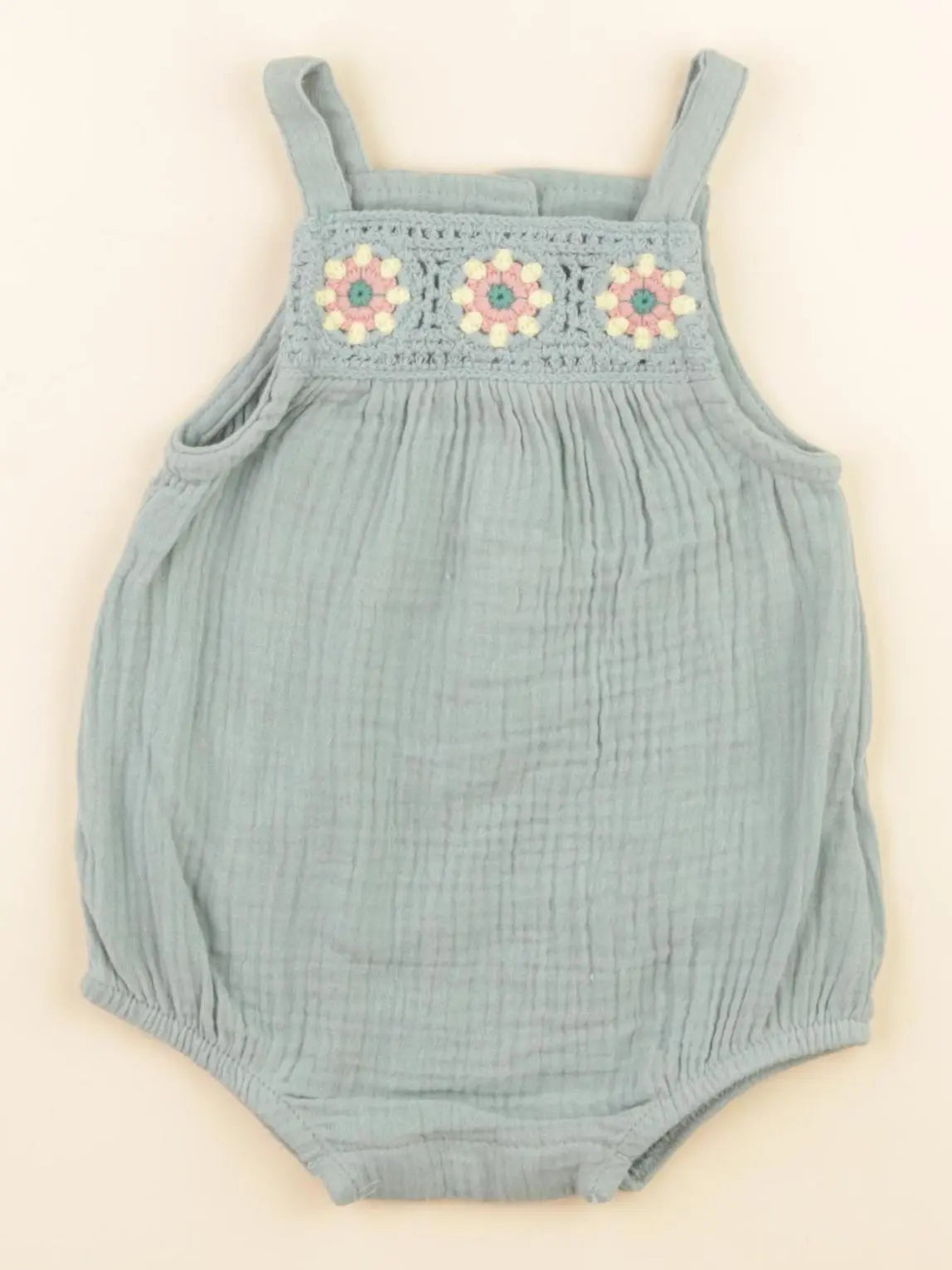 Zara - combinaison vert - 3/6 mois