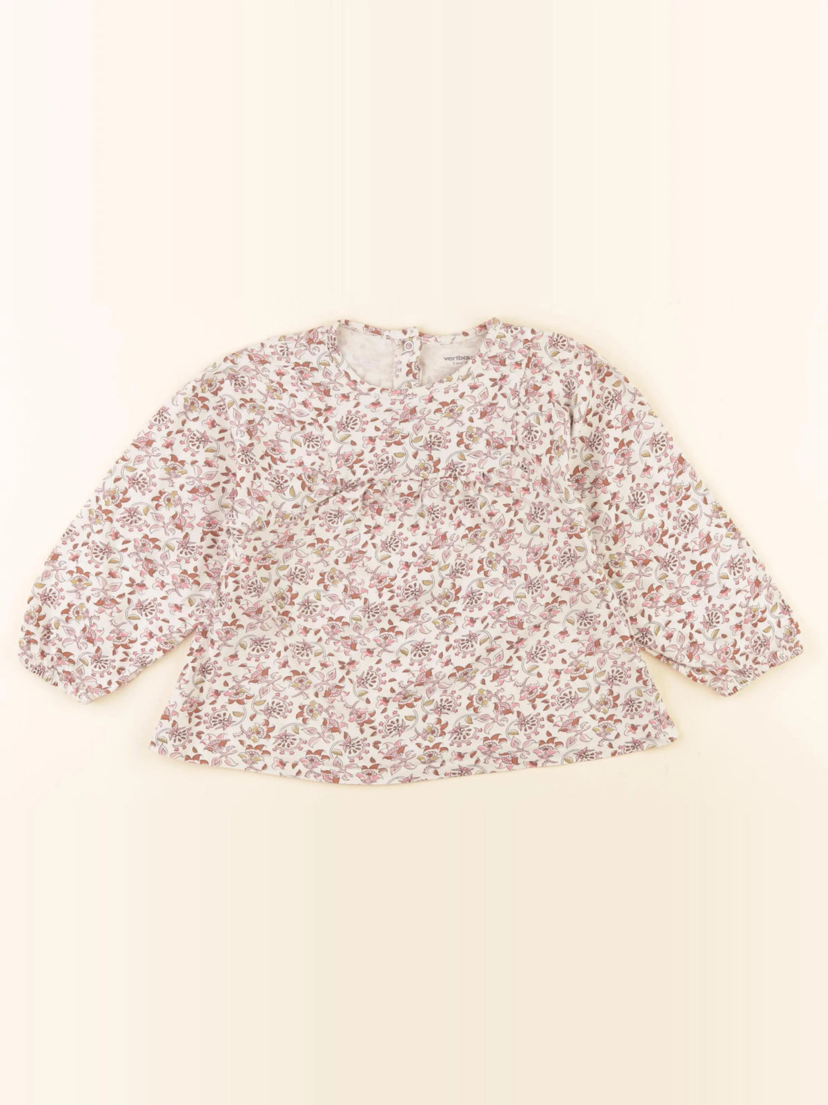 Vertbaudet - tee-shirt multicolore - 3 ans