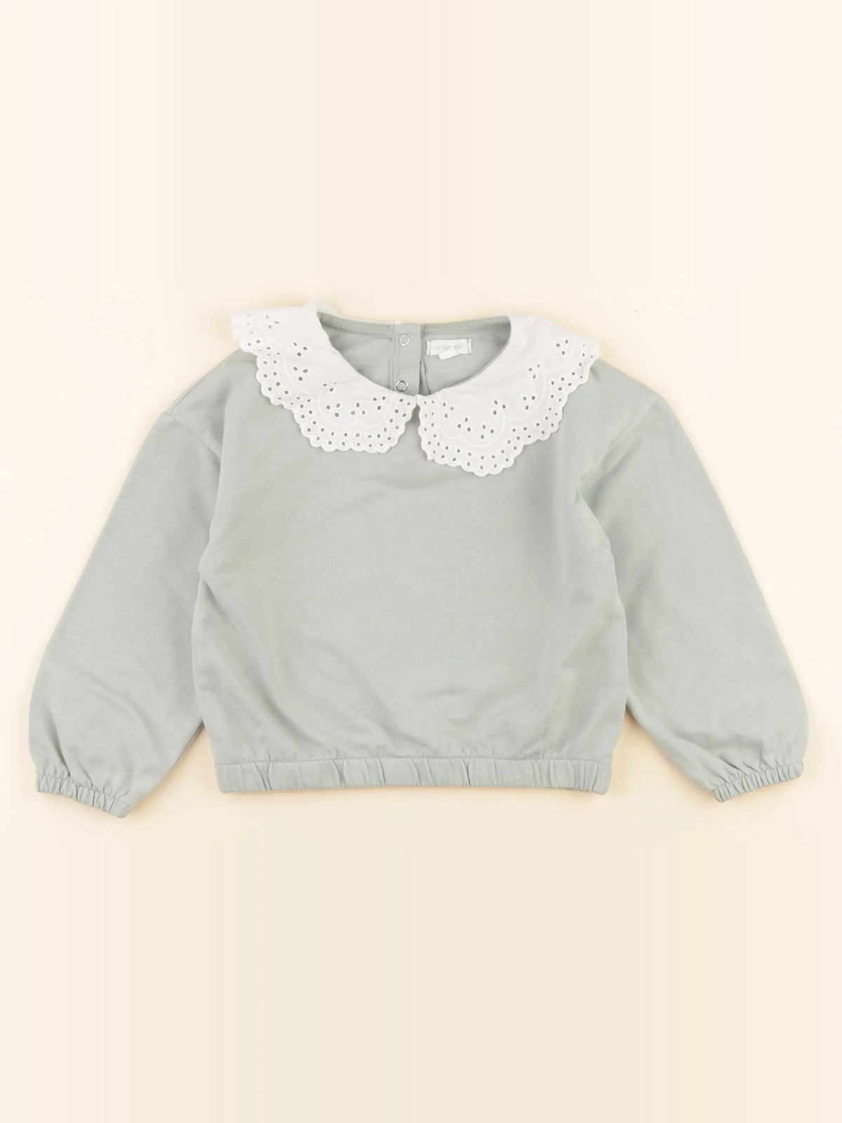 Vertbaudet - sweat vert - 36 mois
