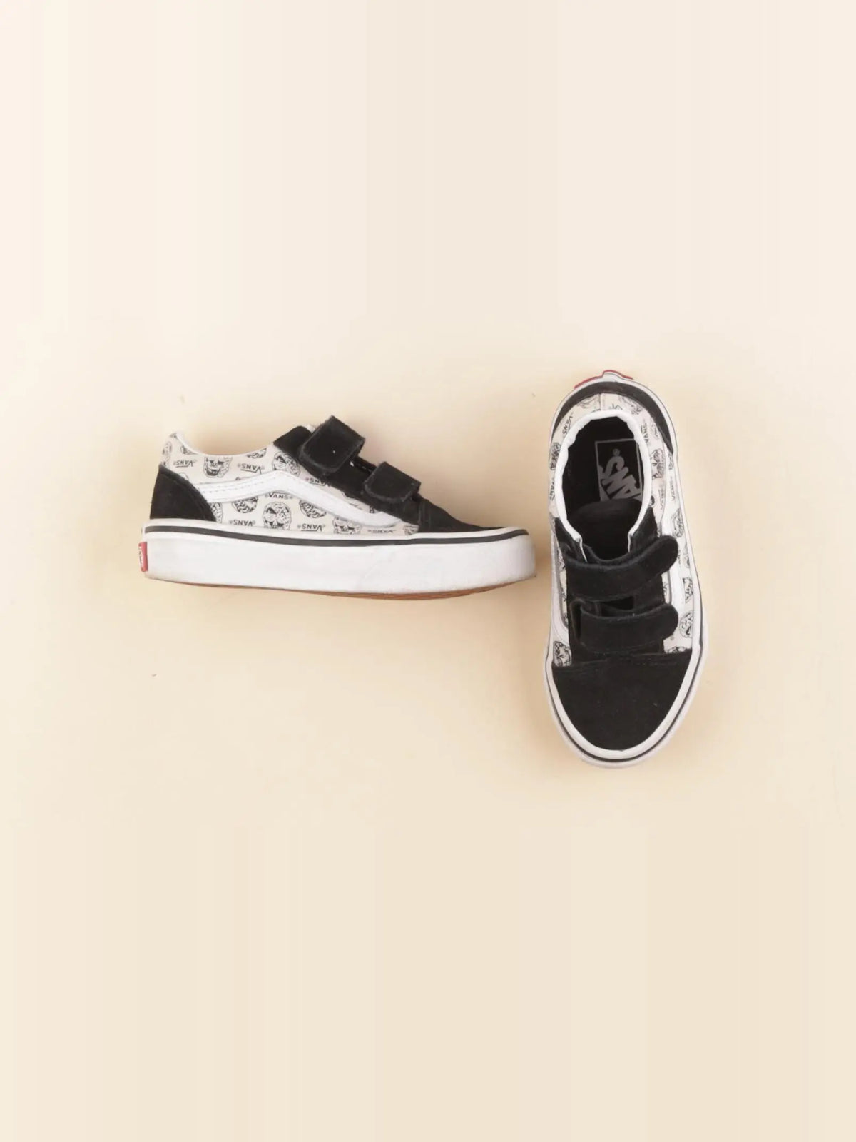 Vans - baskets noir, blanc - pointure 27