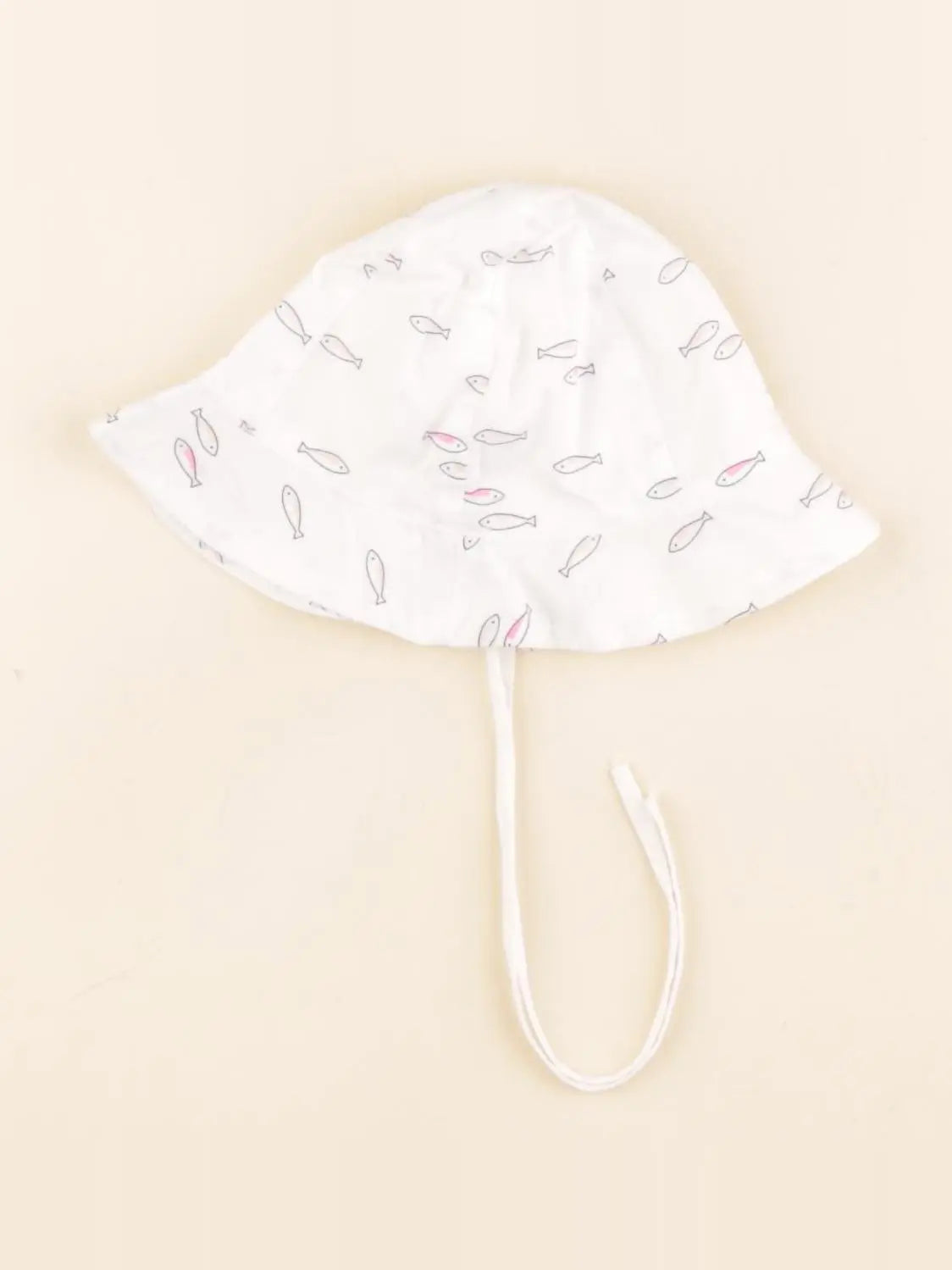 Jacadi - chapeau blanc - 1 mois