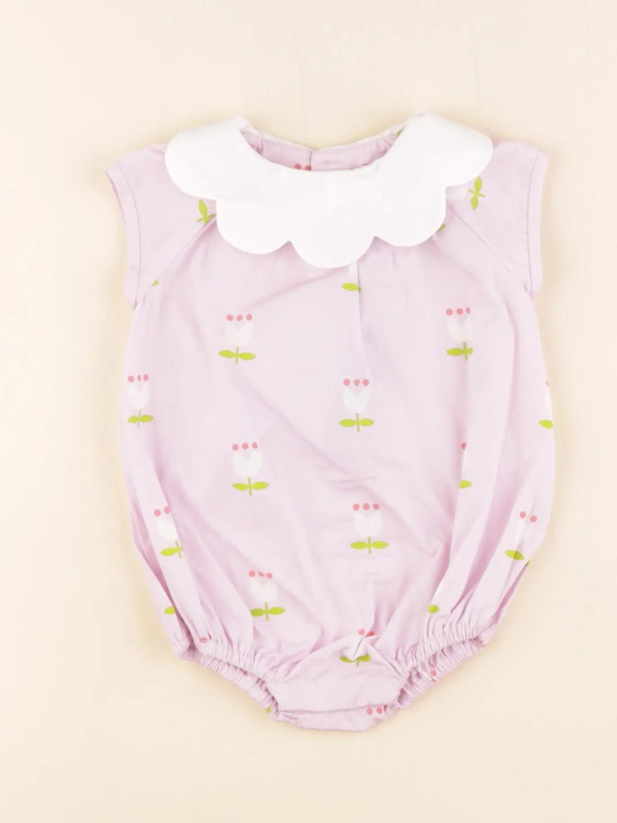 Jacadi - combinaison violet - 3 mois