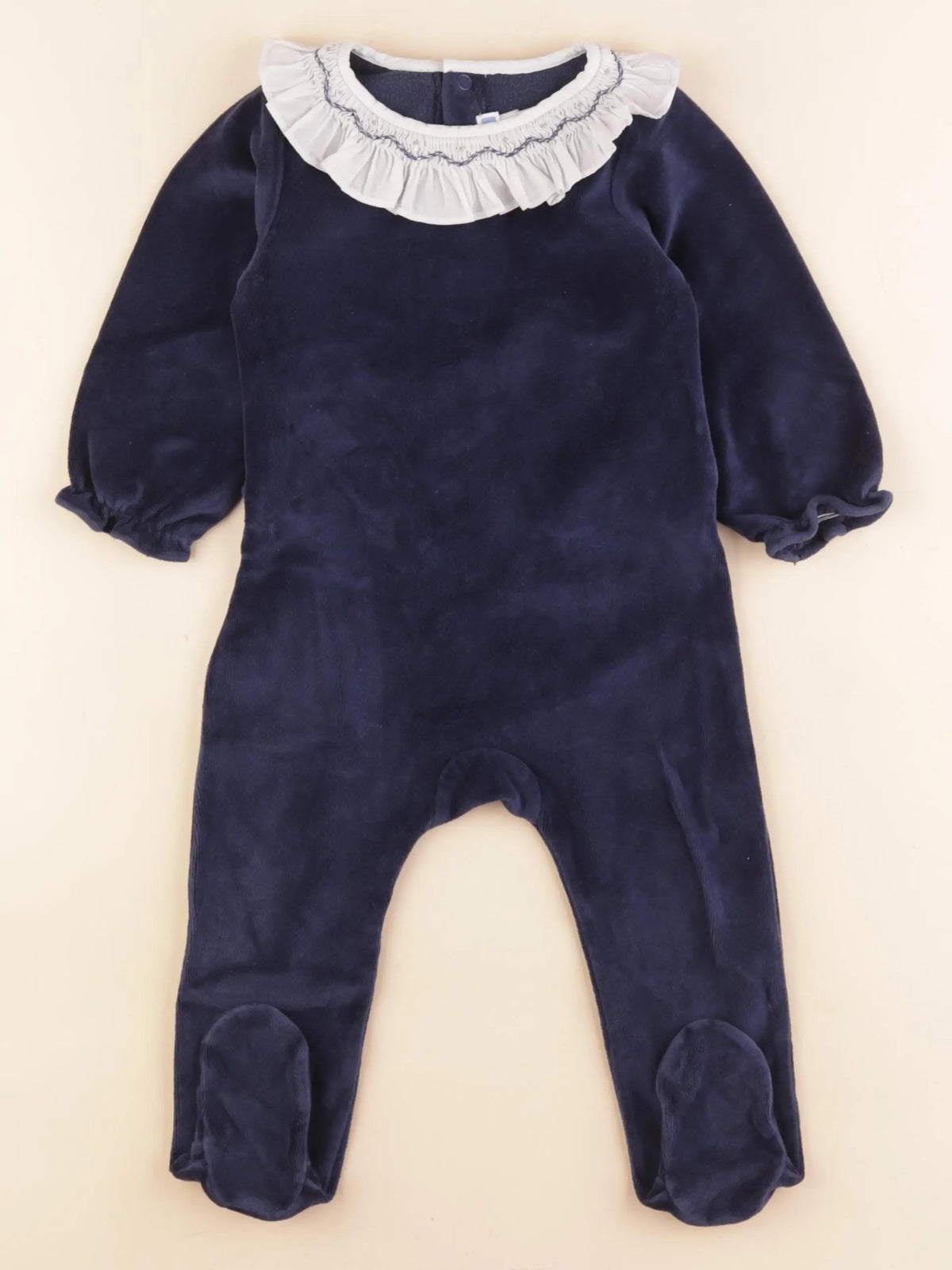 Jacadi - pyjama velours bleu - 18 mois