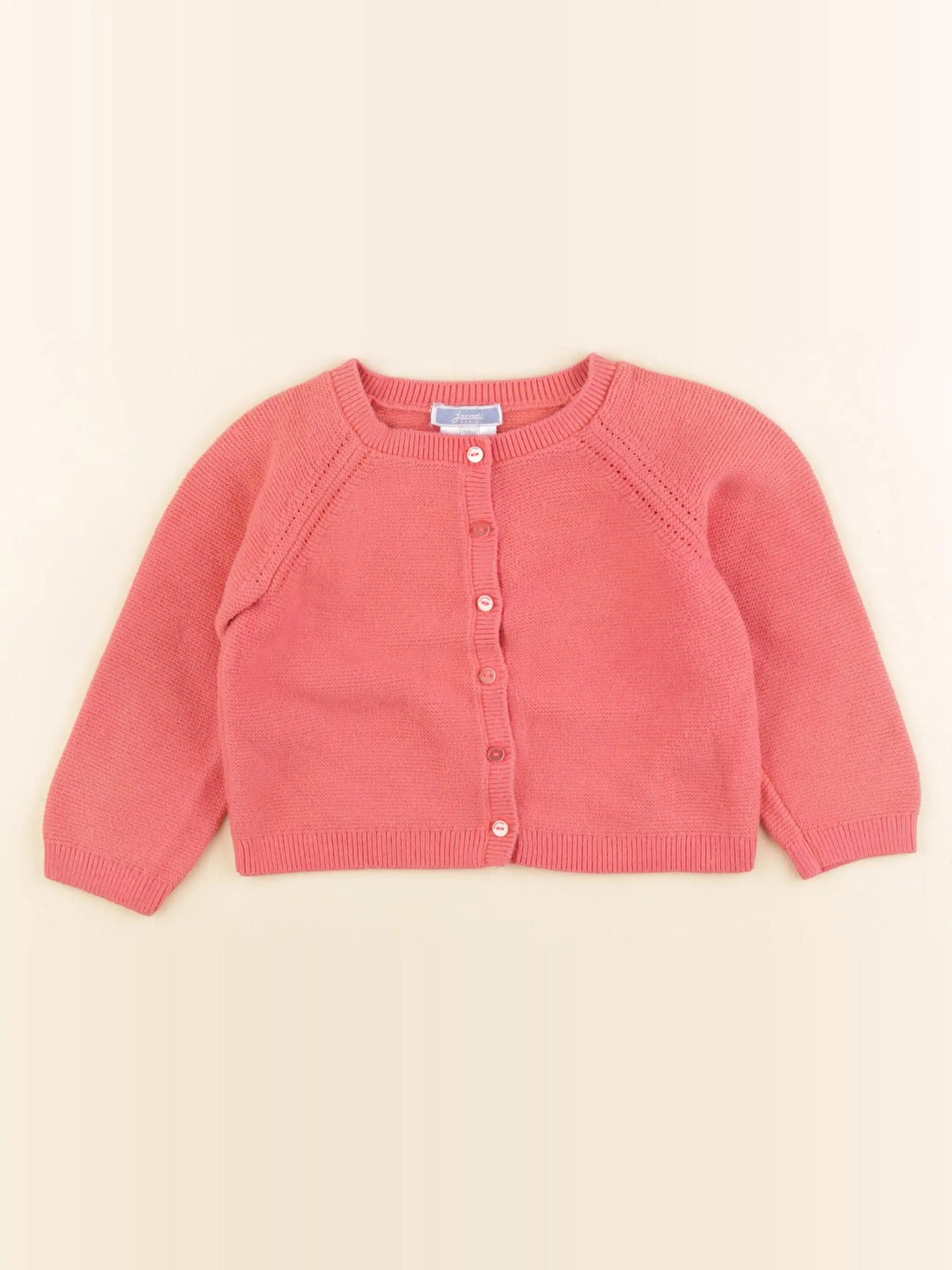 Jacadi - gilet orange - 24 mois