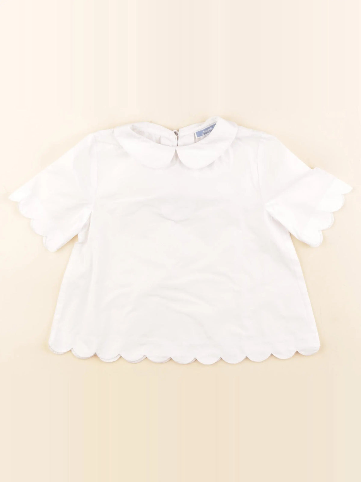 Jacadi - blouse blanc - 6 ans