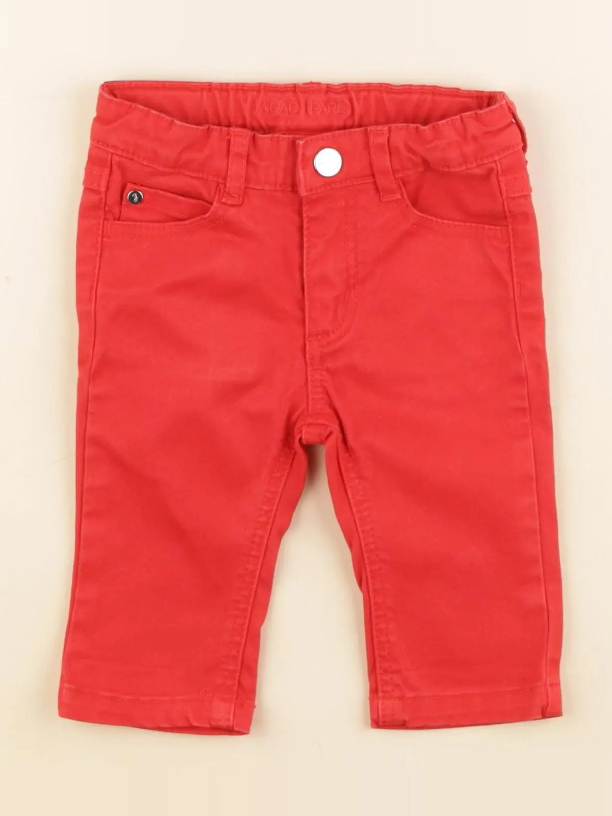 Jacadi - pantalon rouge - 6 mois