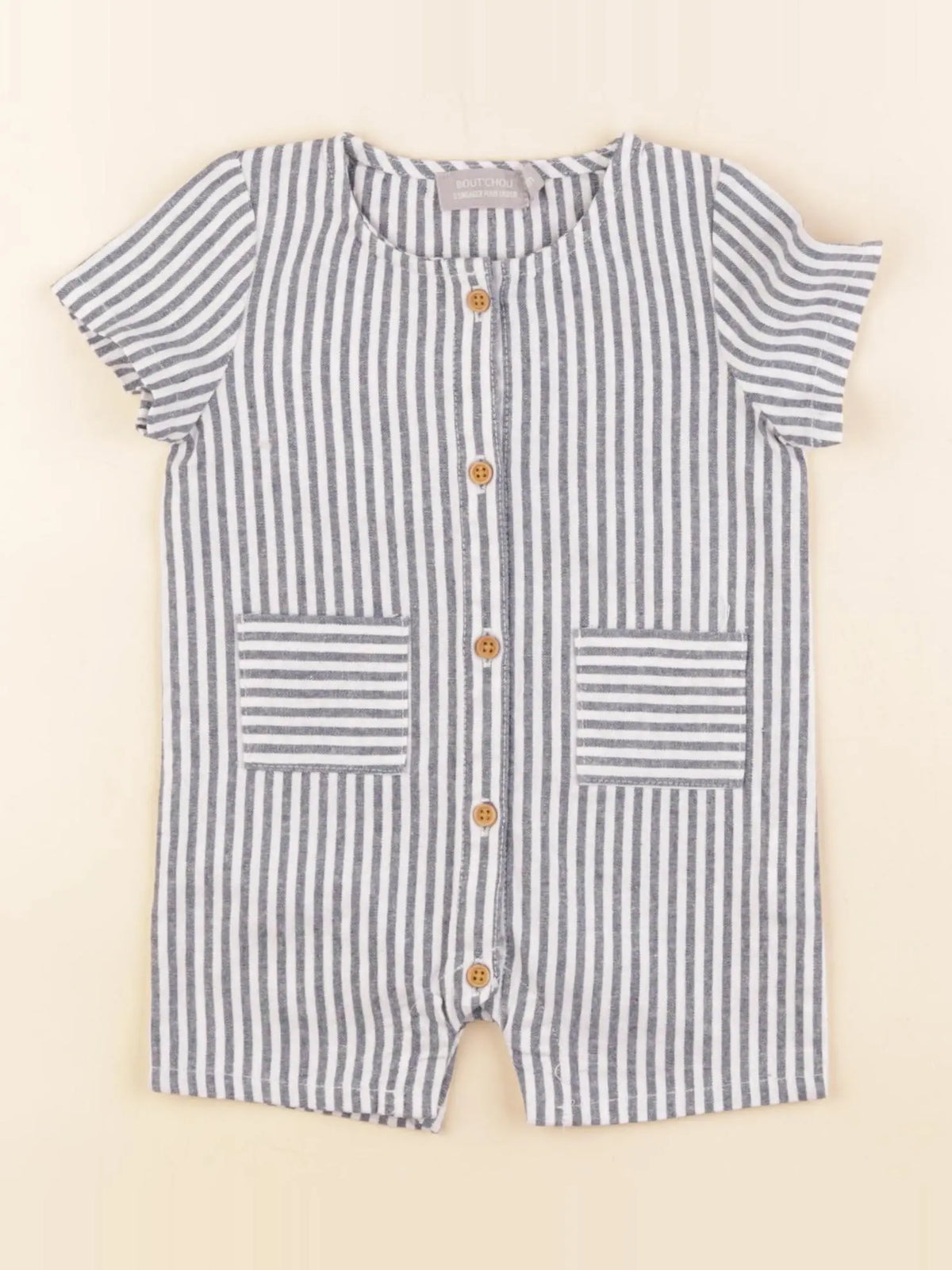 Boutchou - combinaison bleu - 1 mois