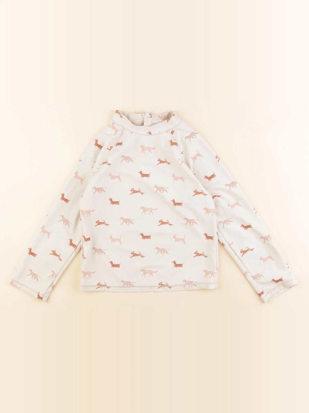 Natalys - tee-shirt de bain beige - 6 ans