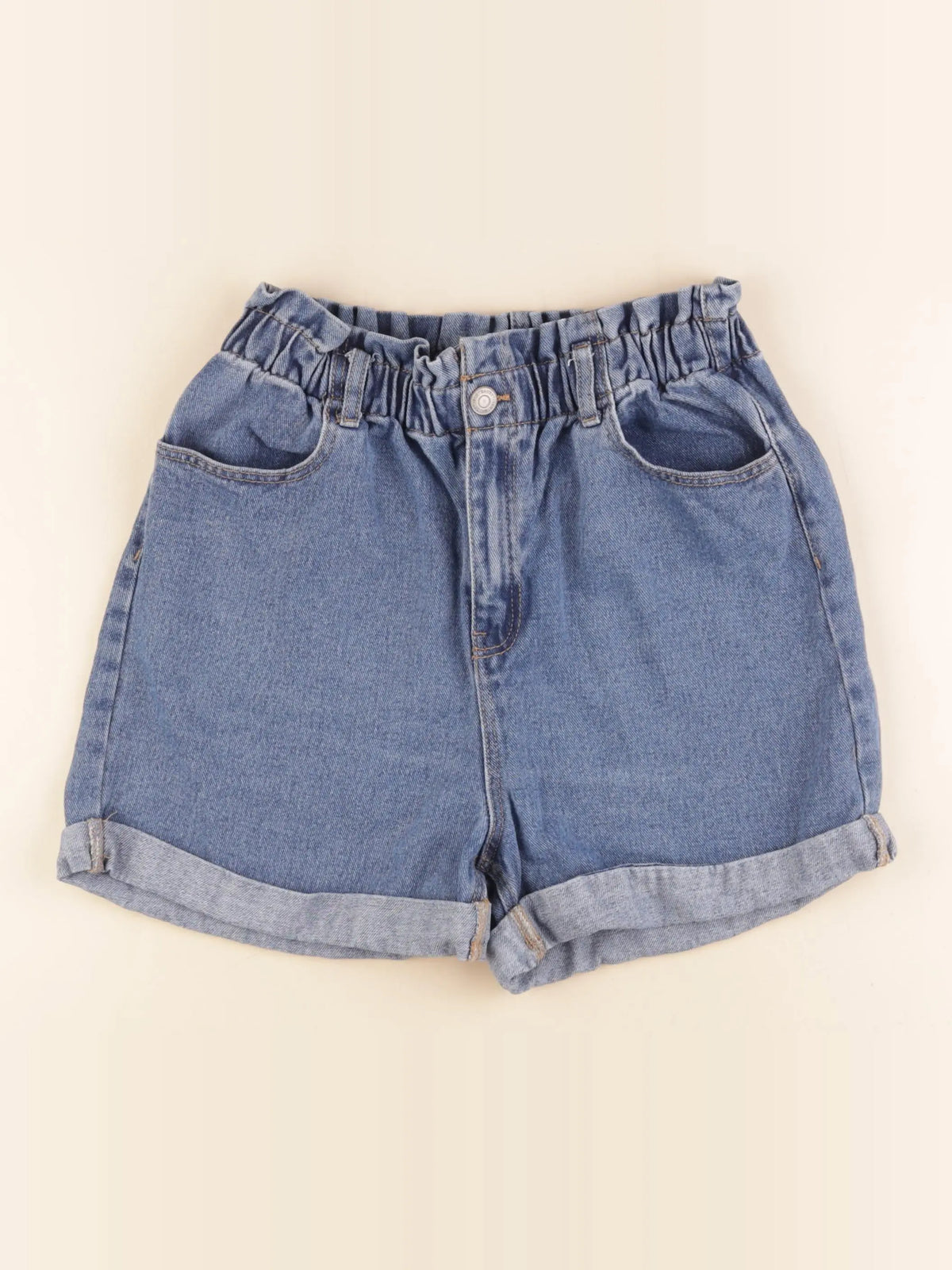 Vertbaudet - short bleu - 14 ans