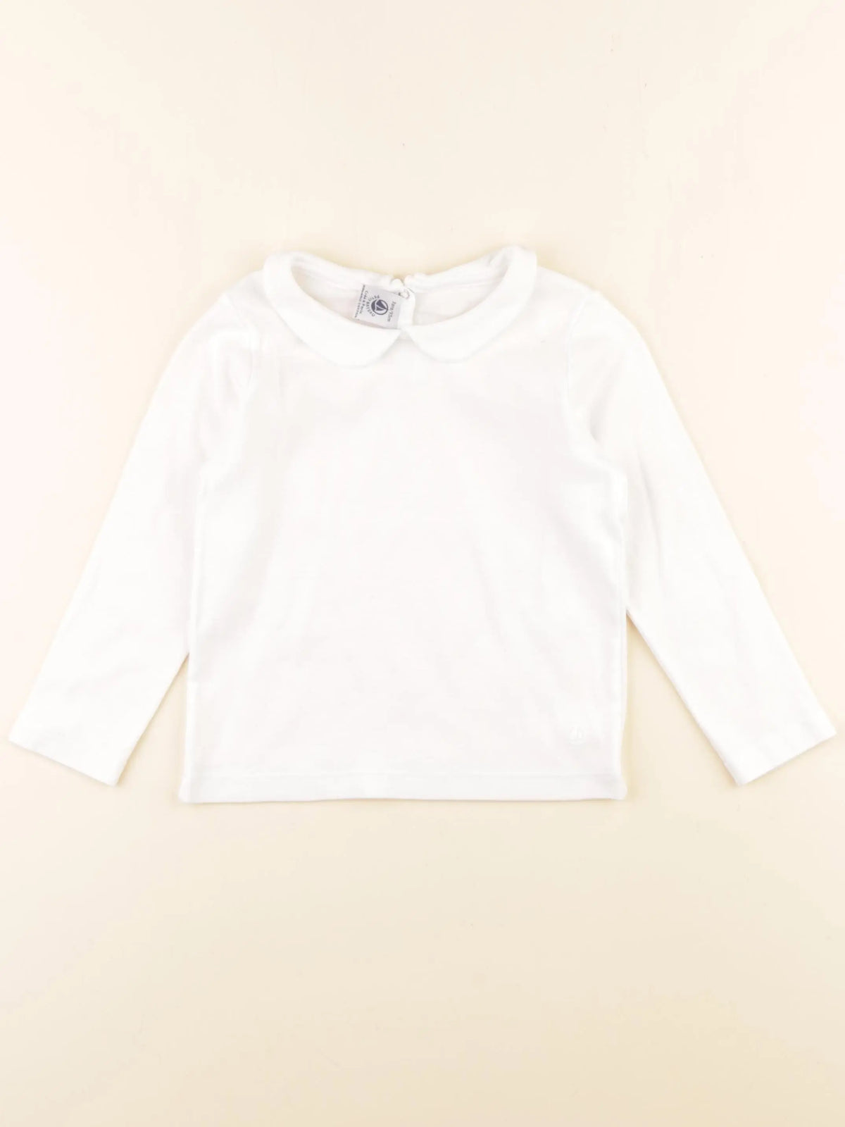 Petit Bateau - tee-shirt blanc - 3 ans