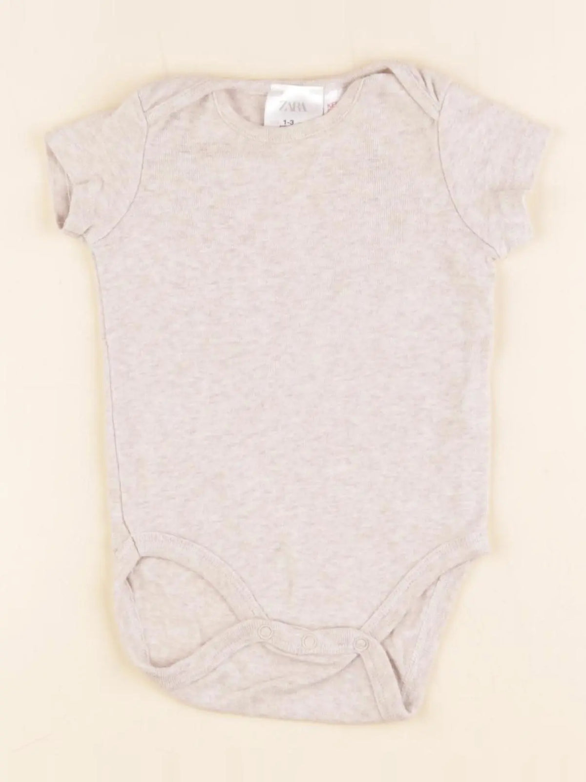 Zara - body marron - 1/3 mois