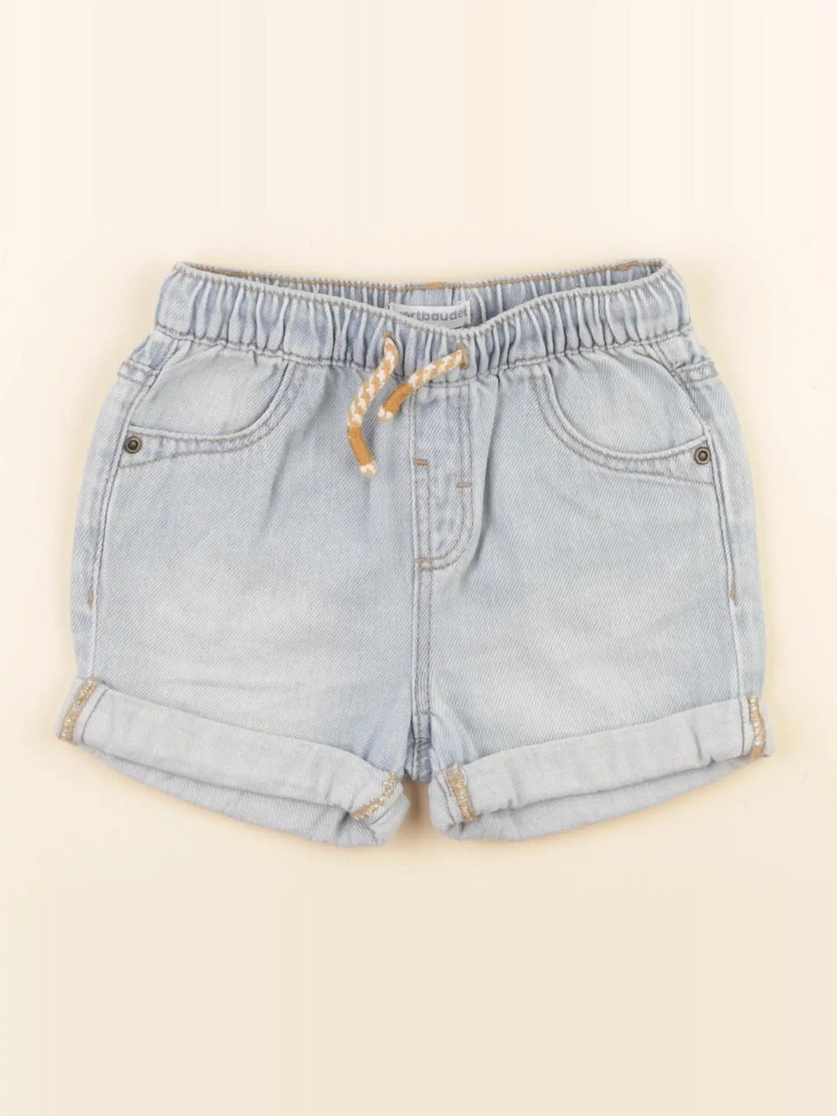 Vertbaudet - short bleu - 24 mois