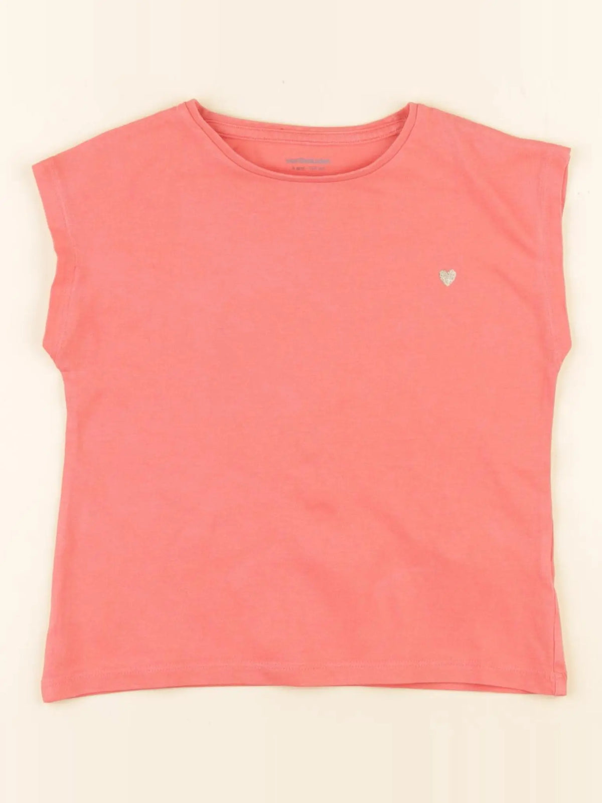 Vertbaudet - tee-shirt rose - 4 ans