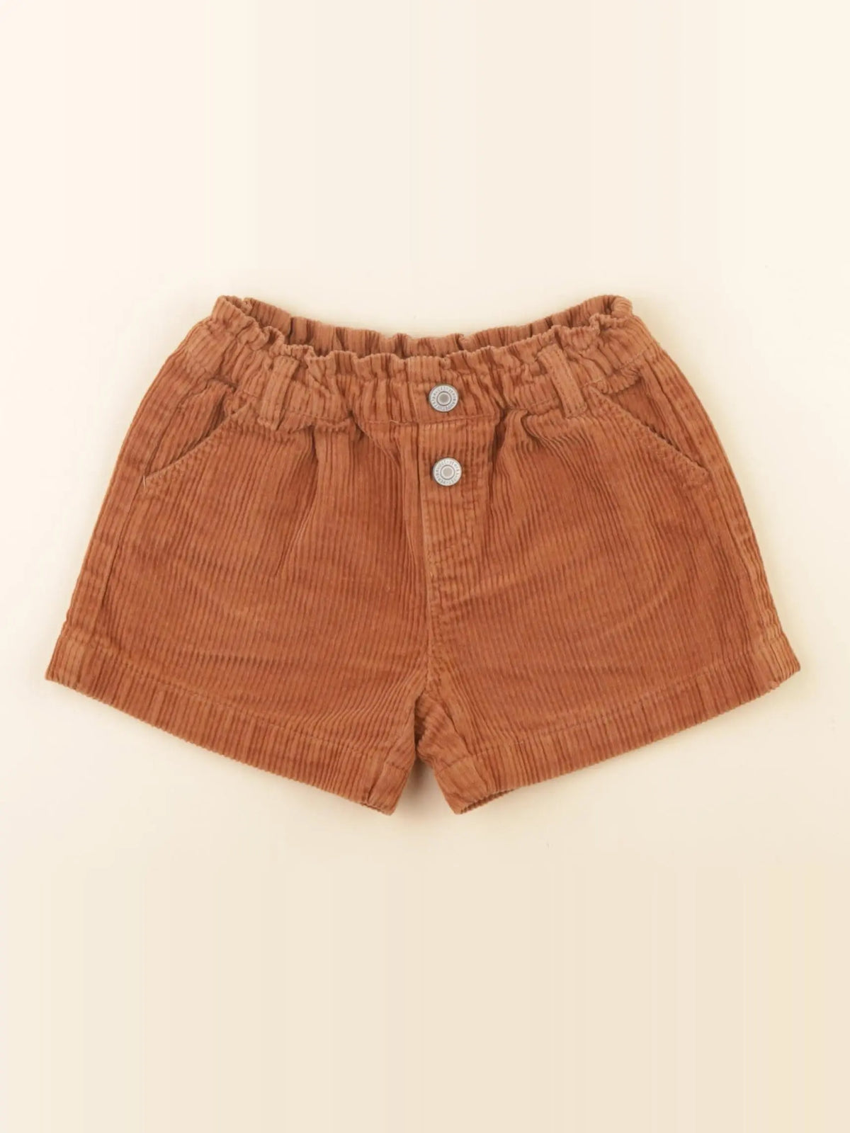 Vertbaudet - short marron - 2 ans