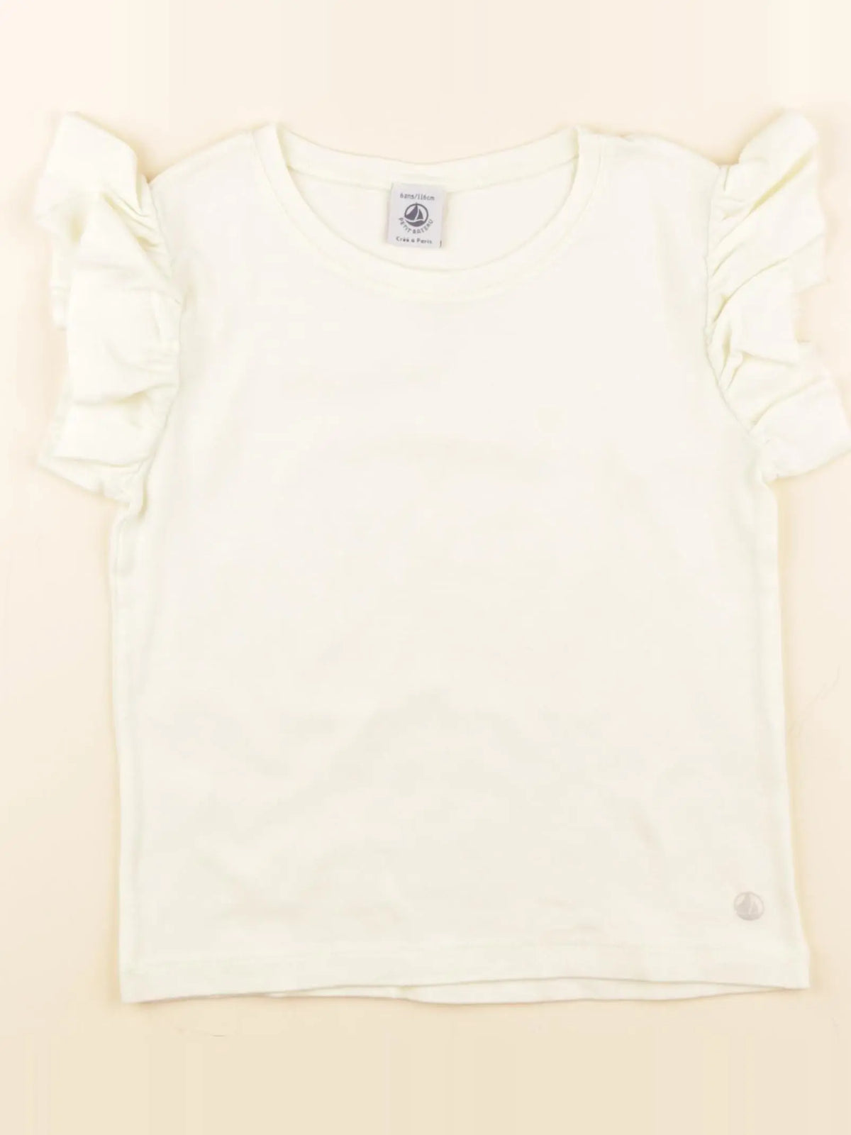 Petit Bateau - débardeur jaune - 6 ans
