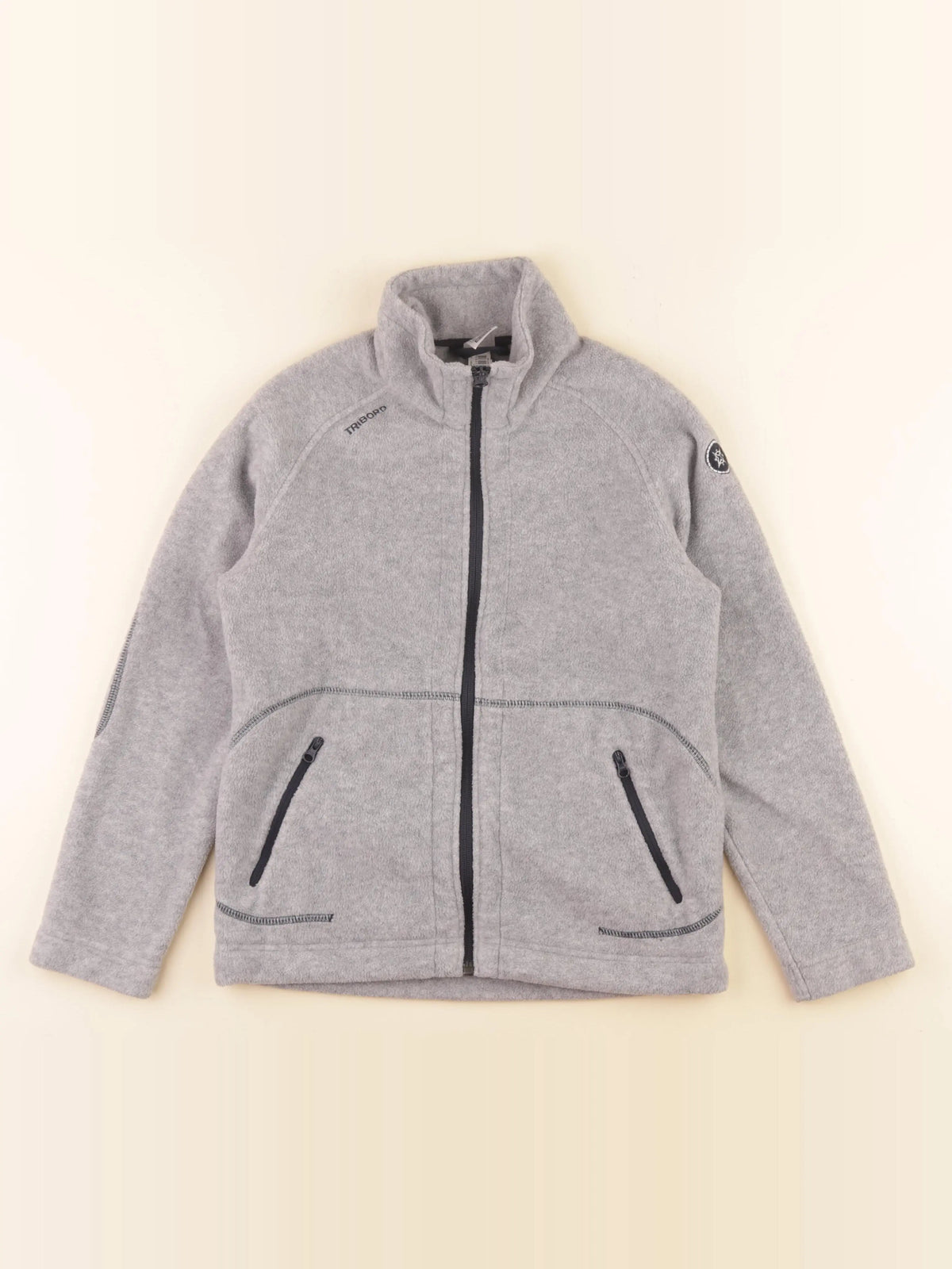 Decathlon ski - polaire gris - 12 ans