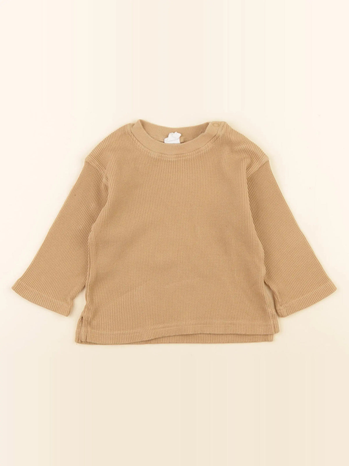 H&M - tee-shirt marron - 12 mois