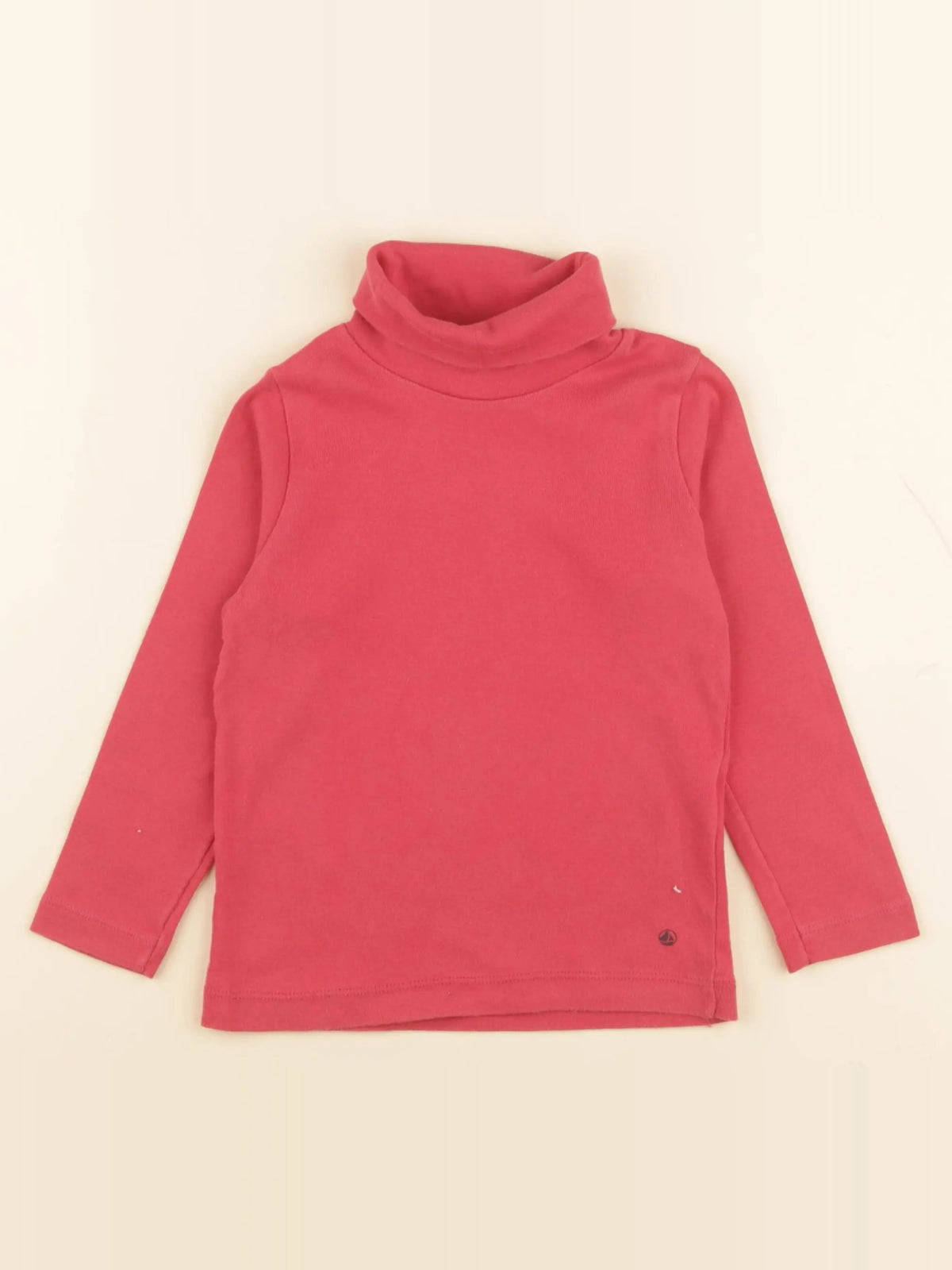 Petit Bateau - sous-pull rouge - 3 ans