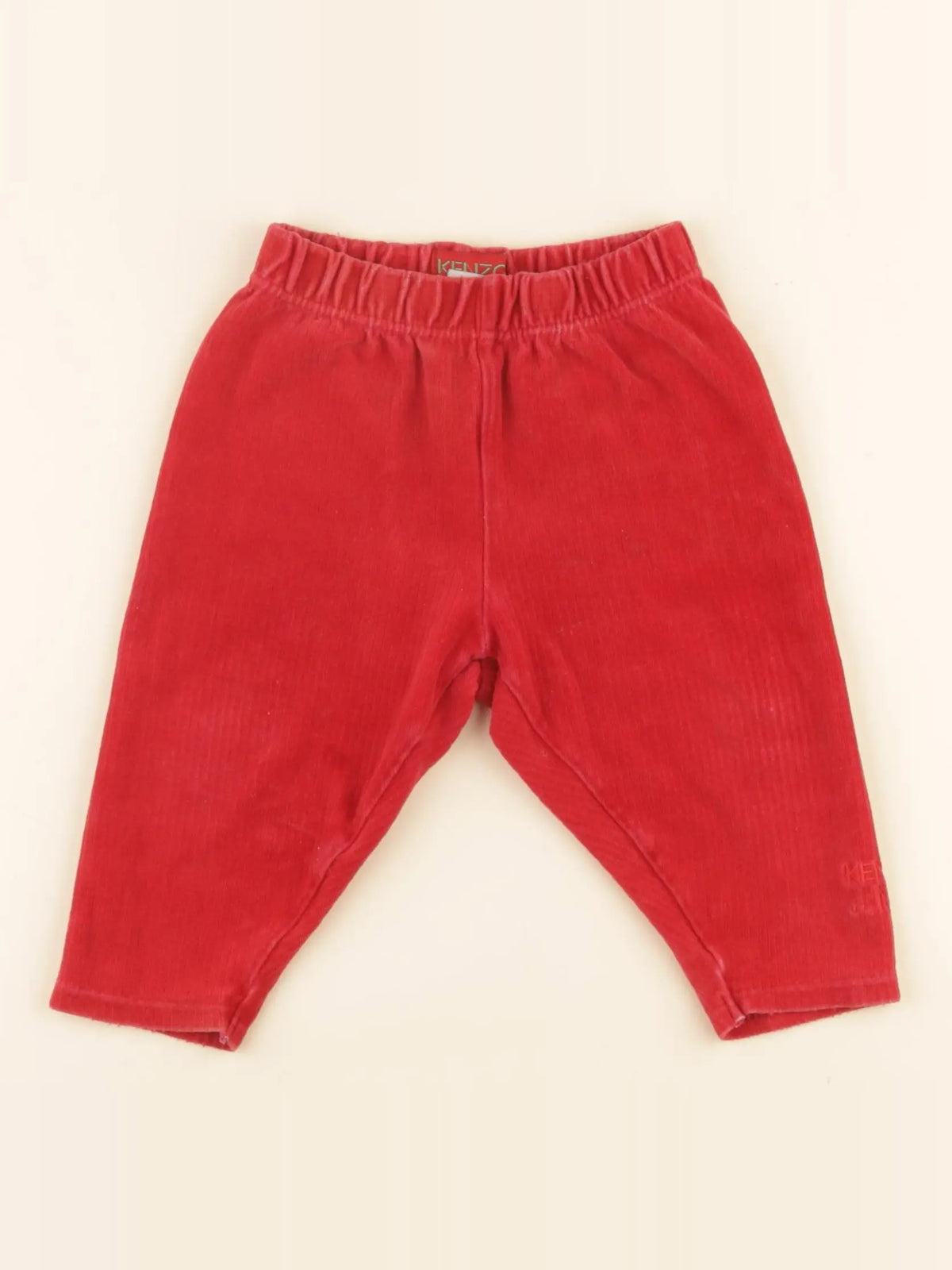 Kenzo - pantalon rouge - 1 an