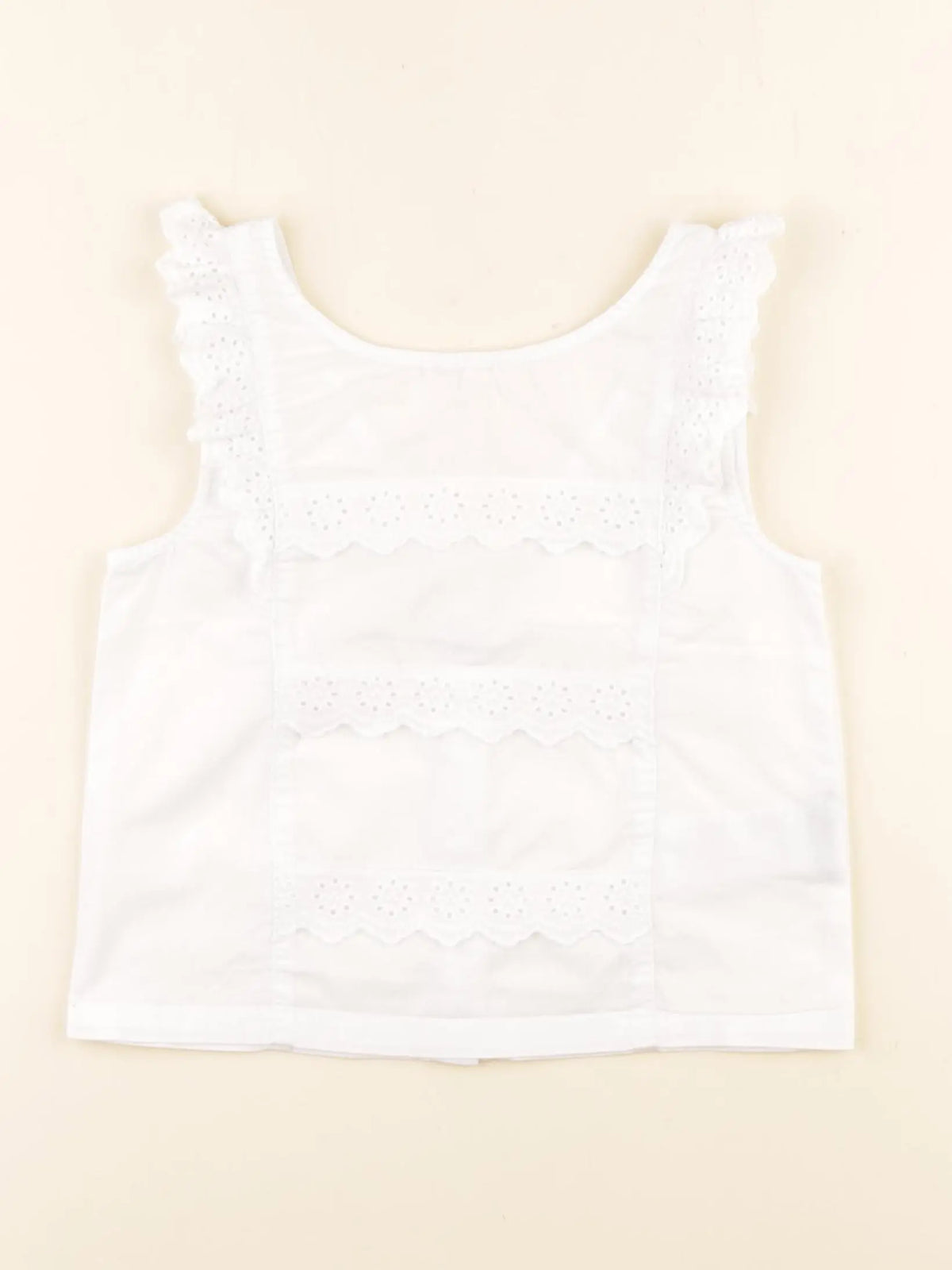 Vertbaudet - blouse blanc - 8 ans