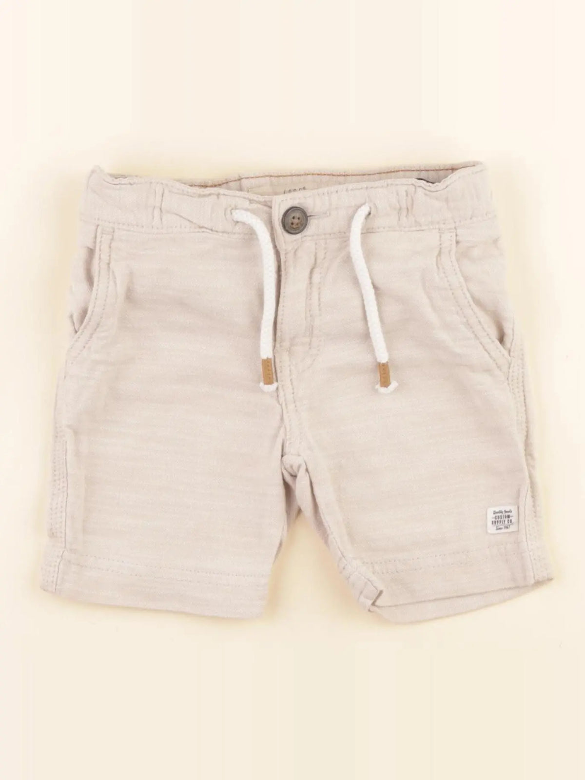 H&M - short marron - 18/24 mois