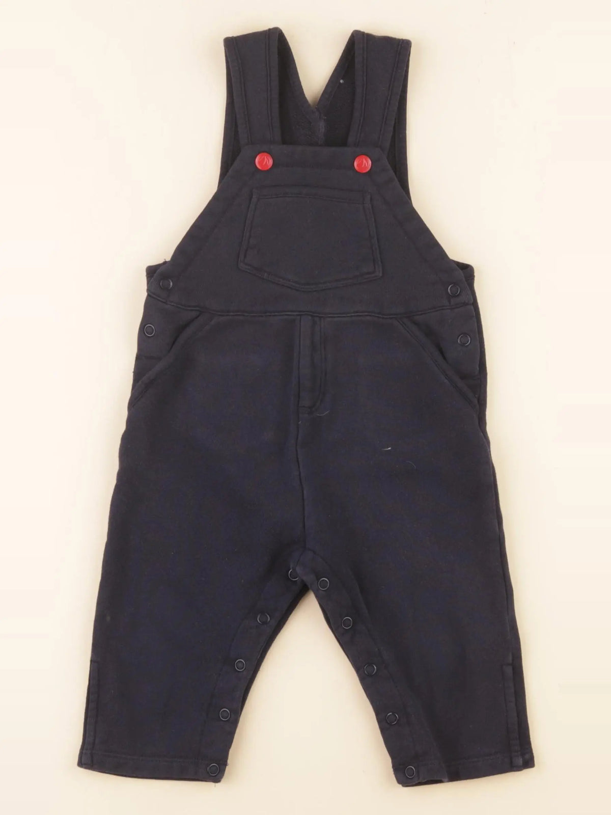 Petit Bateau - combinaison bleu - 12 mois