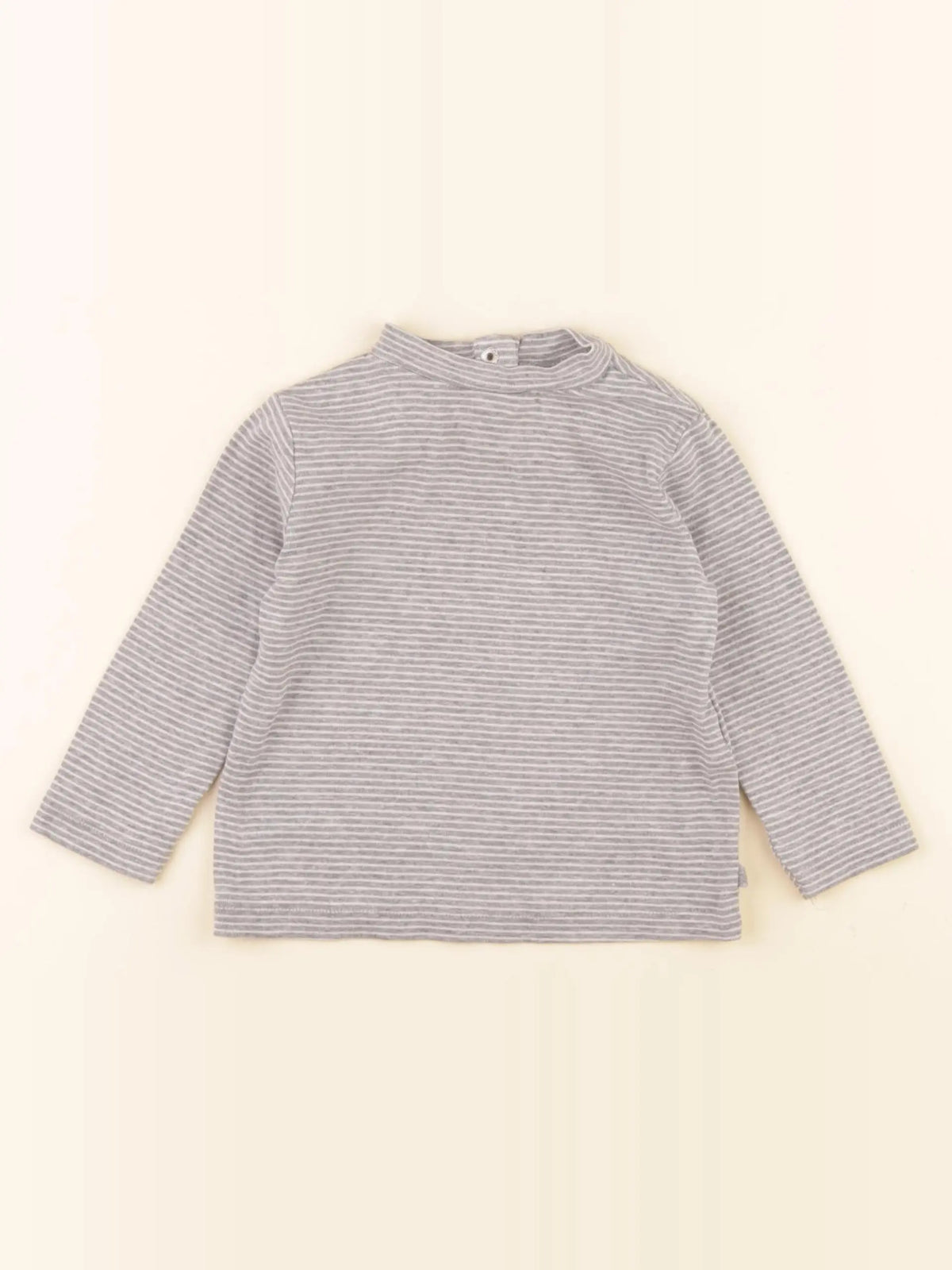 Zara - tee-shirt gris - 9/12 mois