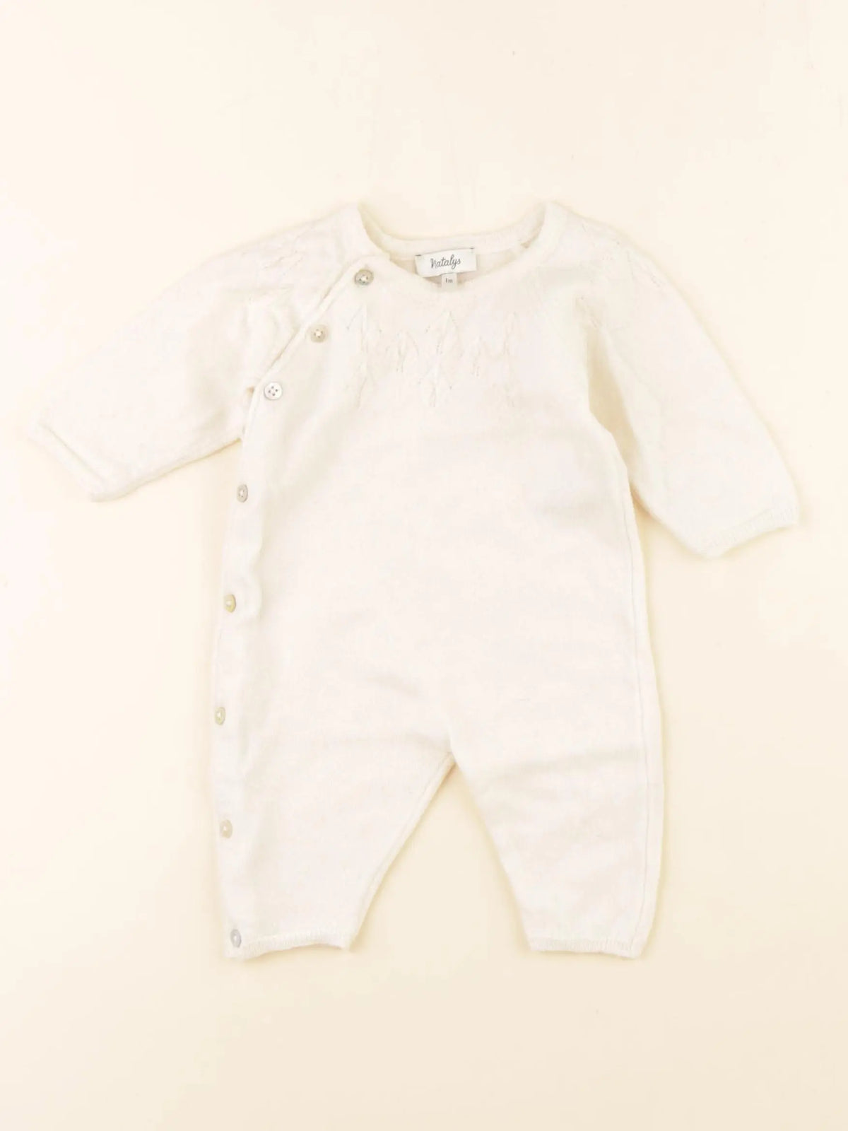 Natalys - combinaison beige - 1 mois