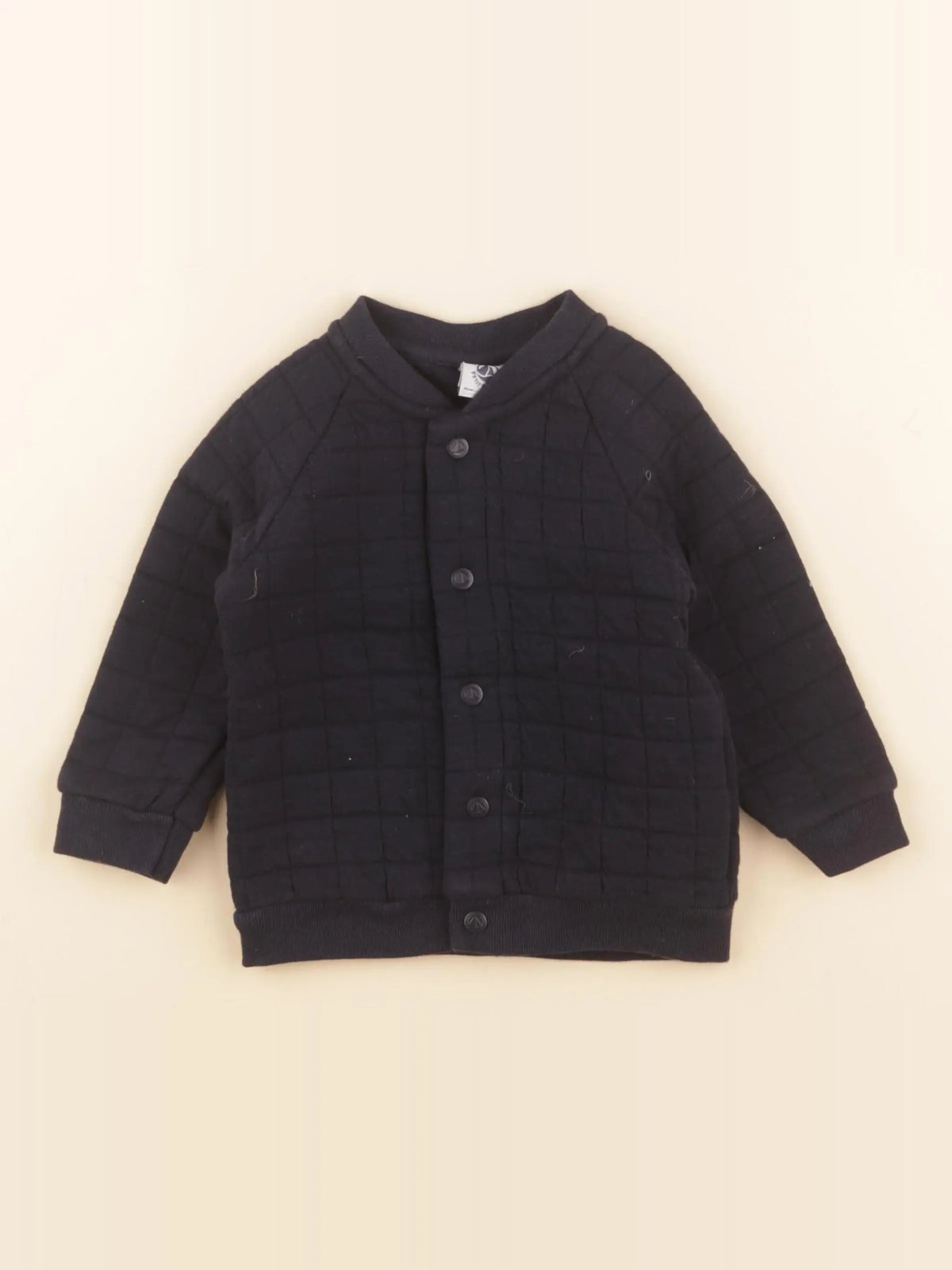 Petit Bateau - veste bleu - 12 mois