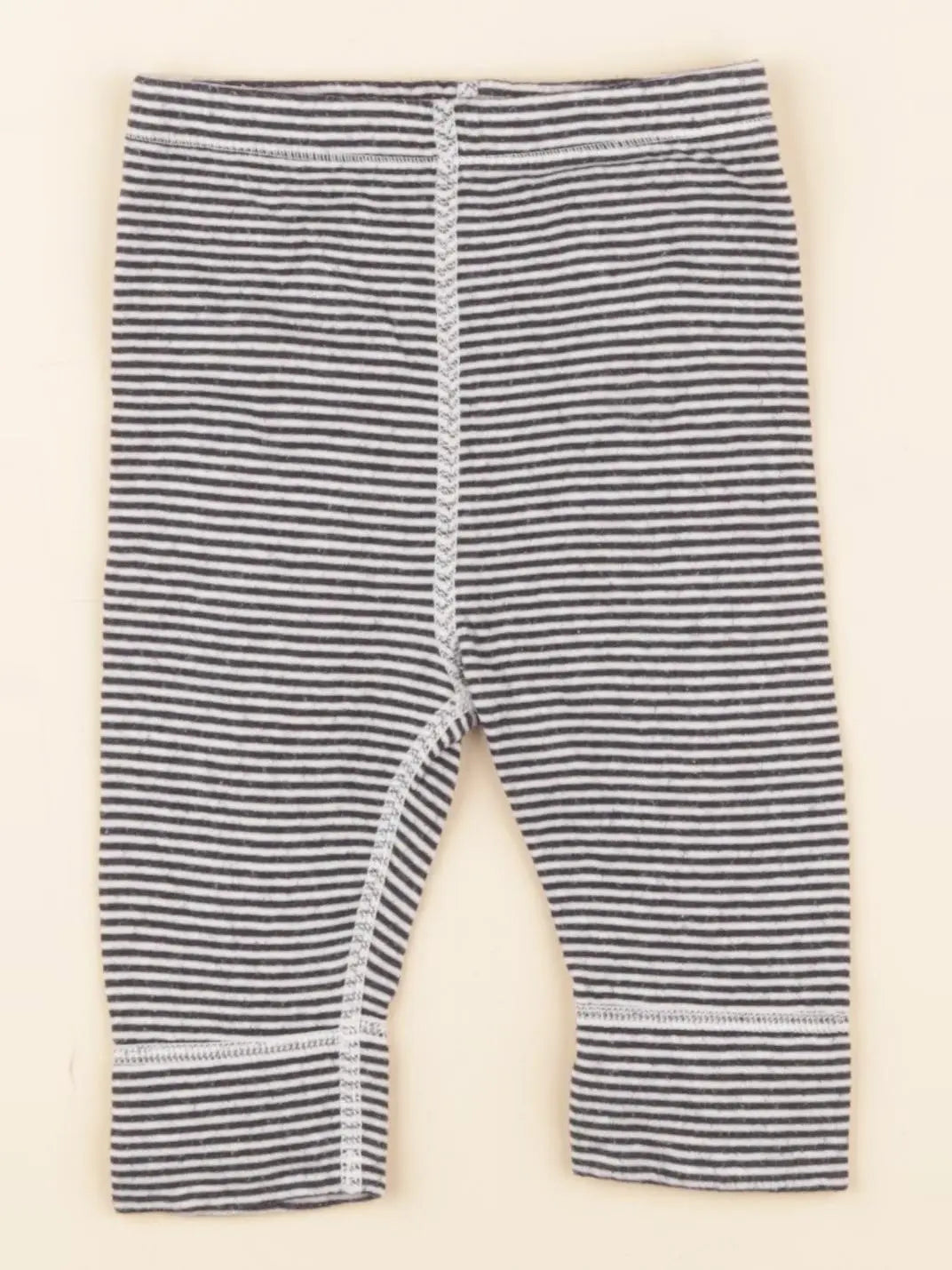 Petit Bateau - legging blanc, bleu - 3 mois