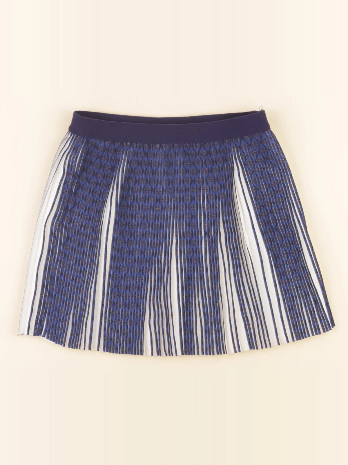 Okaidi - jupe bleu, blanc - 5 ans