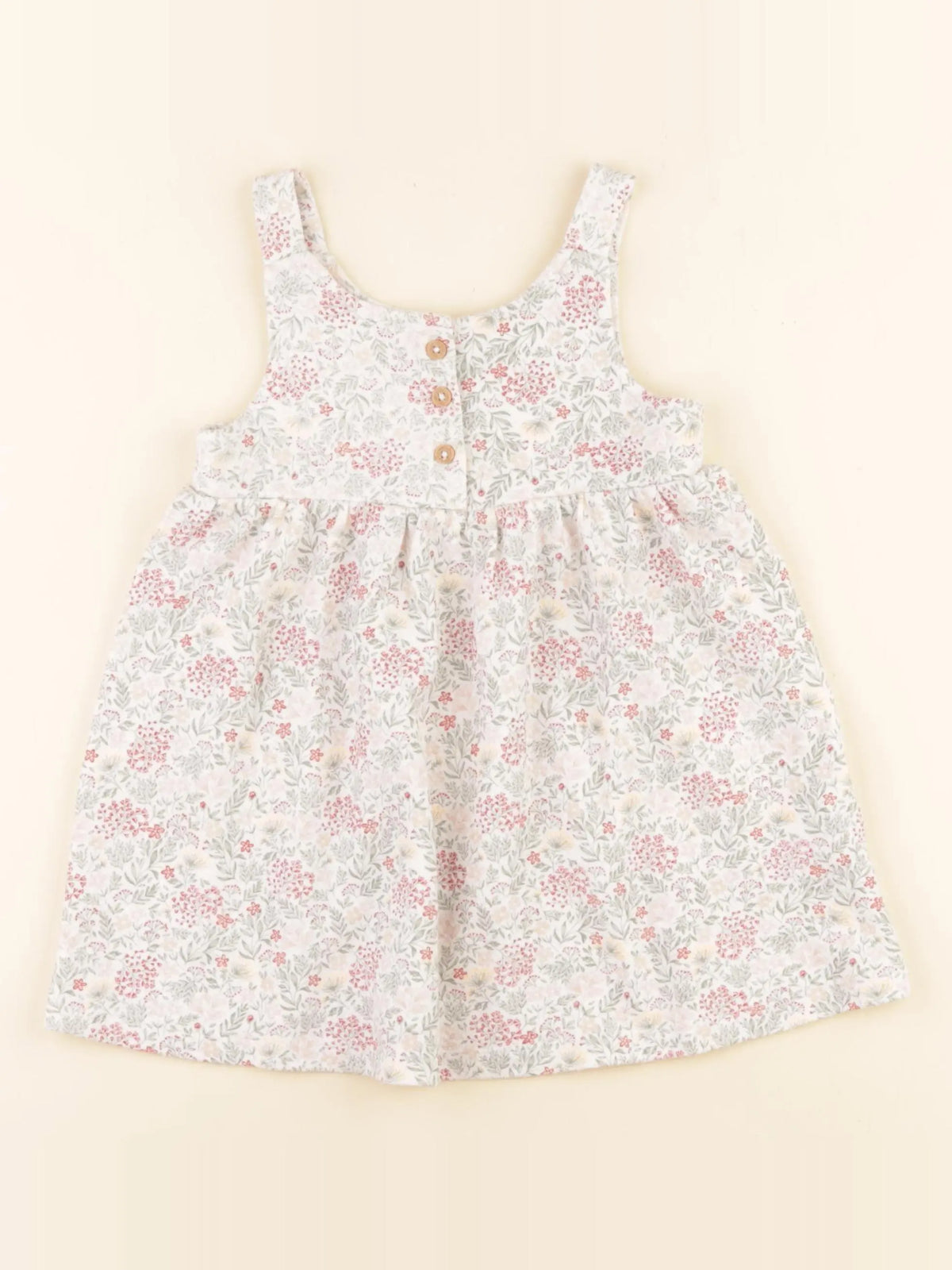 Vertbaudet - robe multicolore - 24 mois