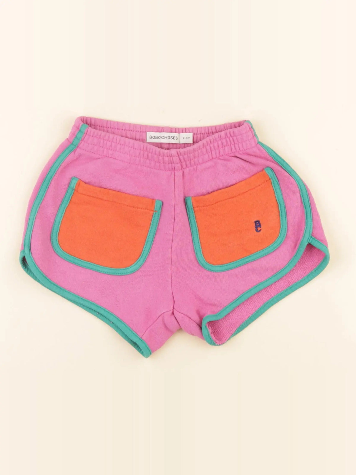 Bobo Choses - short rose - 2/3 ans