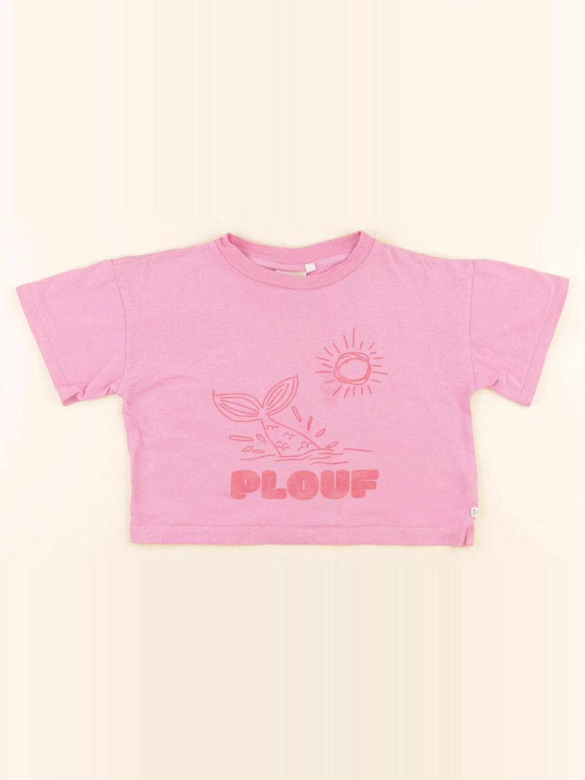 Arsène et les pipelettes - tee-shirt rose - 4 ans