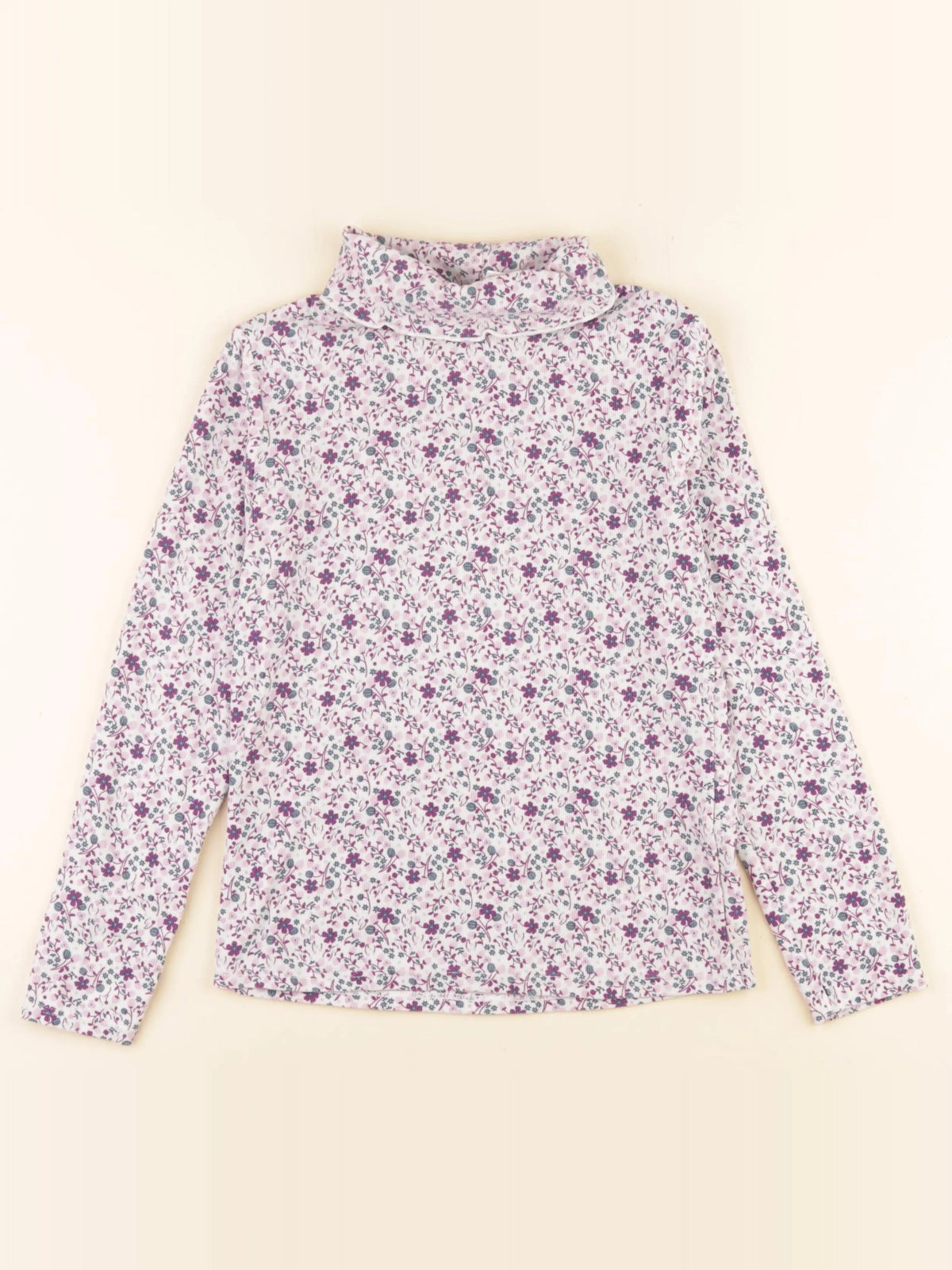 Okaidi - sous-pull violet - 10 ans