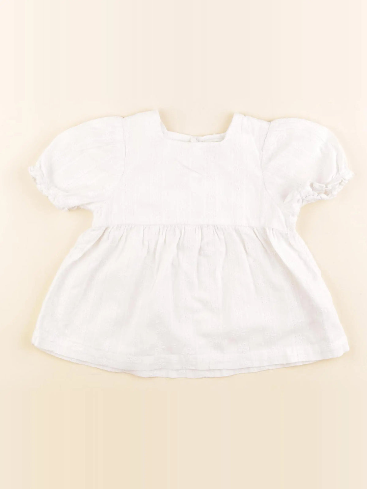 Tape à l'oeil - blouse blanc - 18 mois