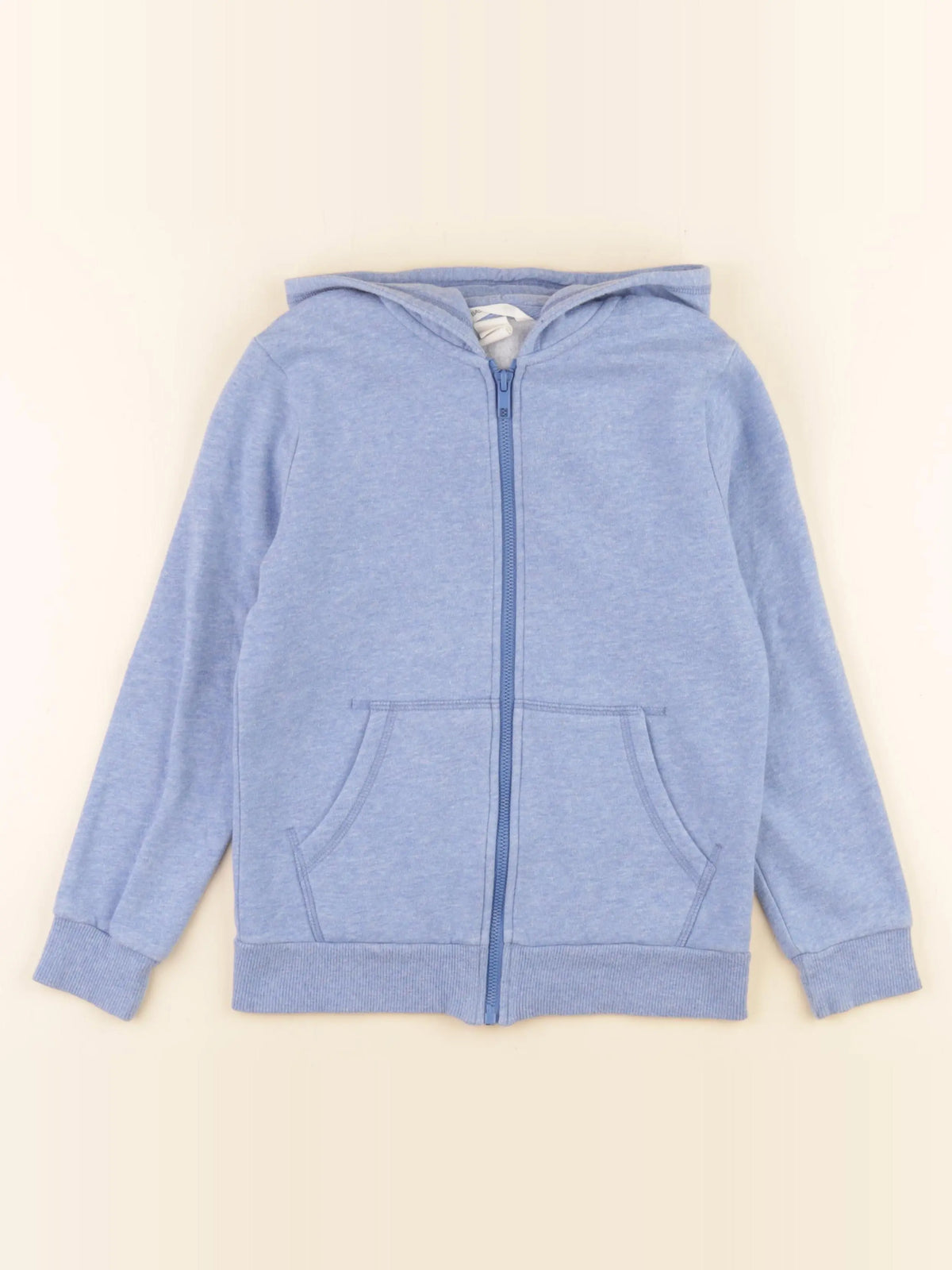 H&M - sweat bleu - 6/8 ans