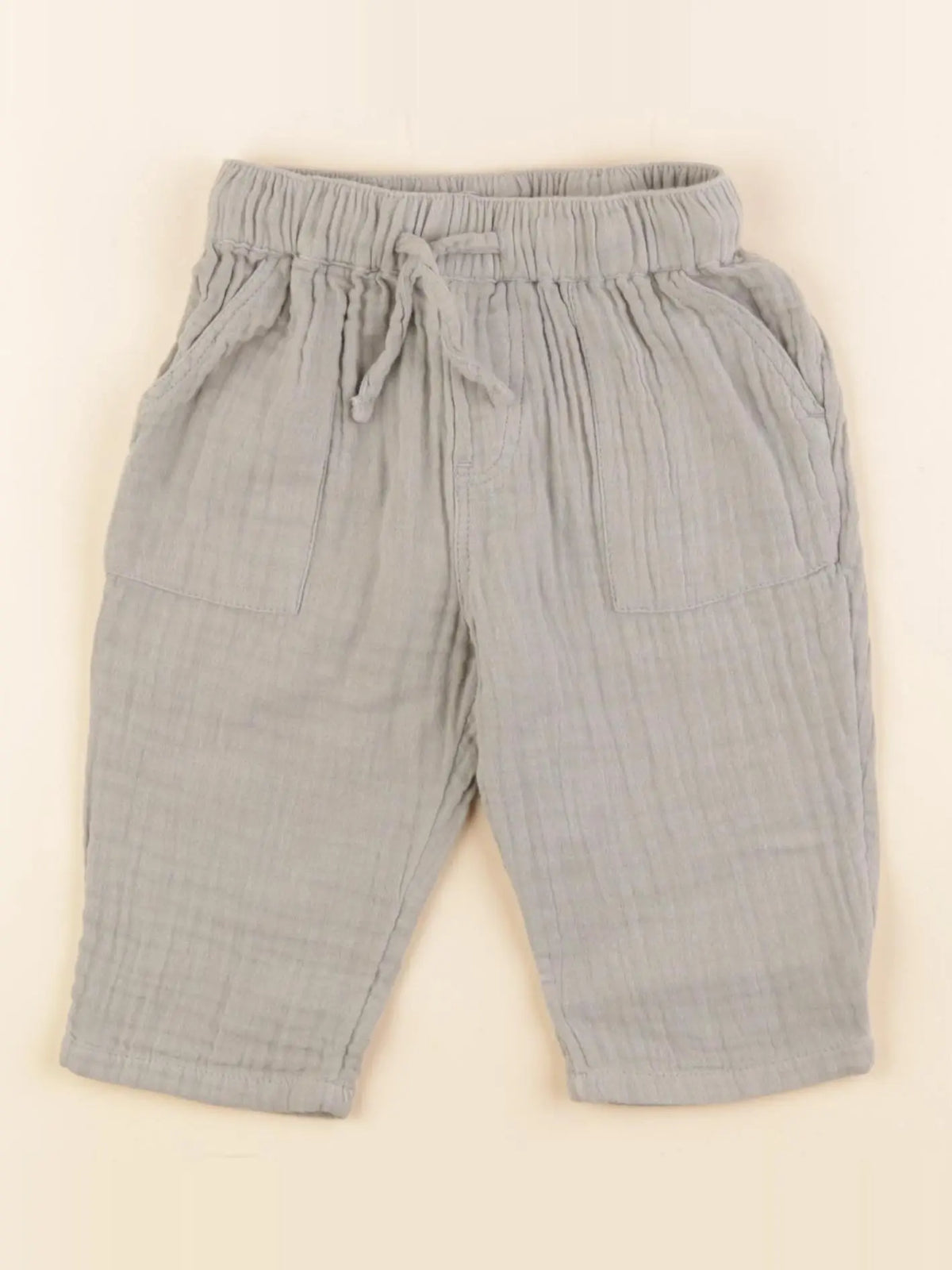 H&M - pantalon vert - 6 mois
