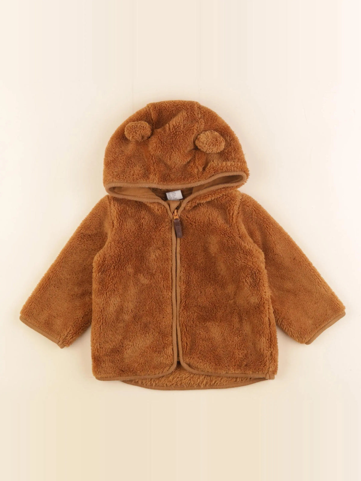 H&M - gilet marron - 6 mois