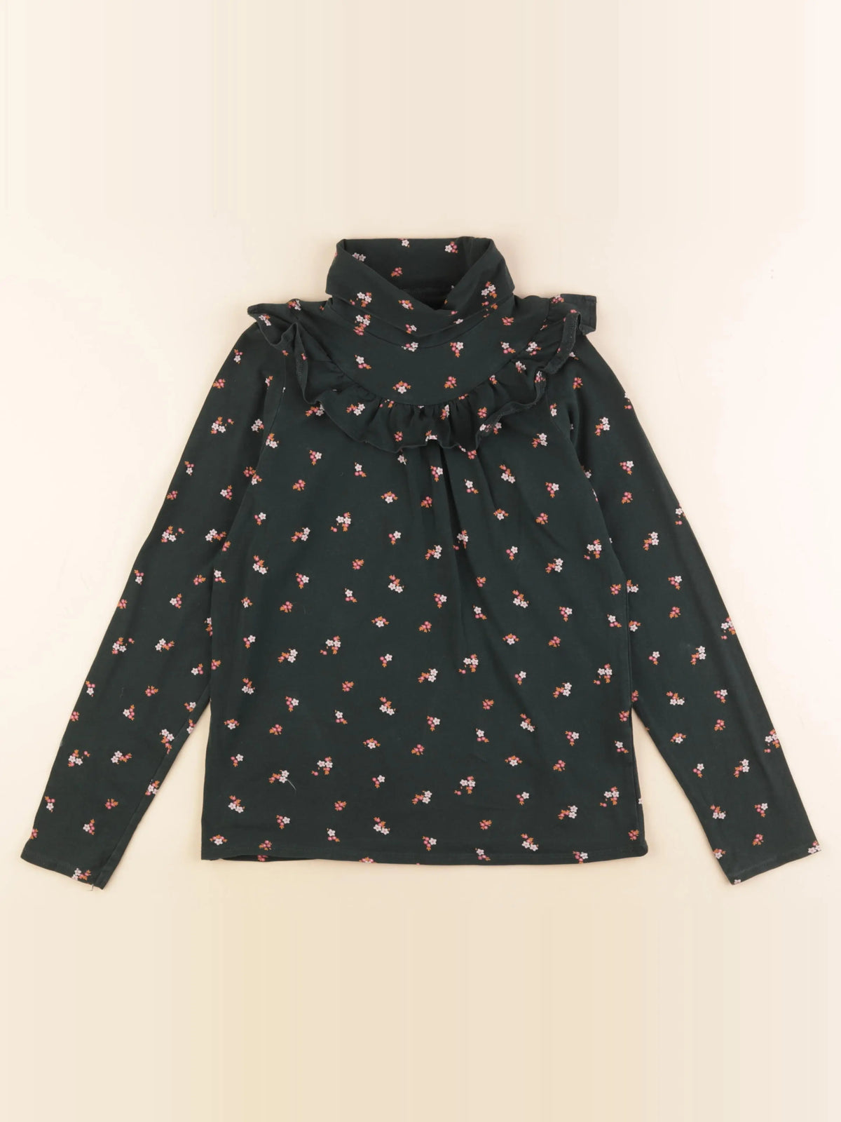 Vertbaudet - sous-pull vert - 12 ans