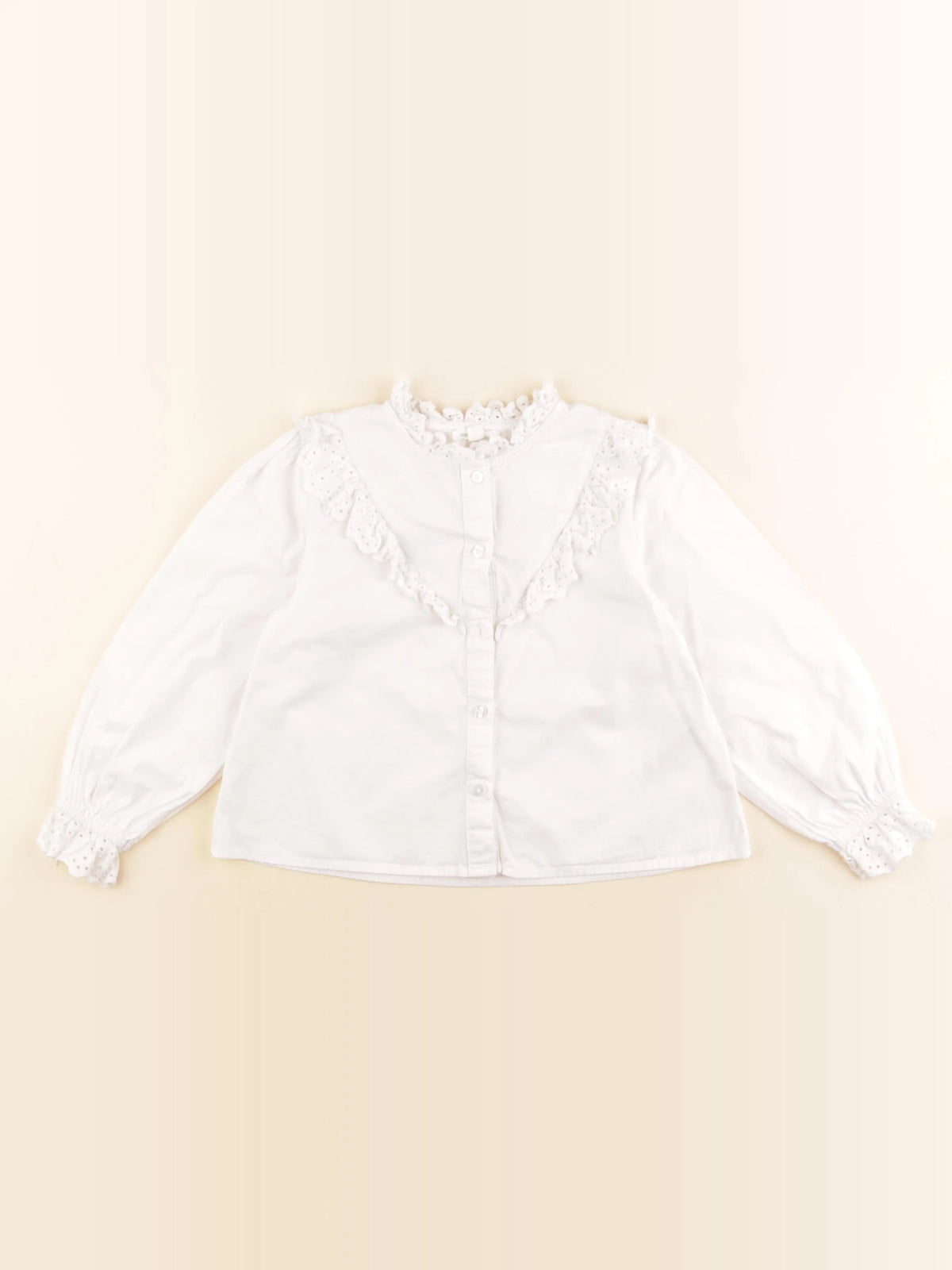 Vertbaudet - blouse blanc - 5 ans