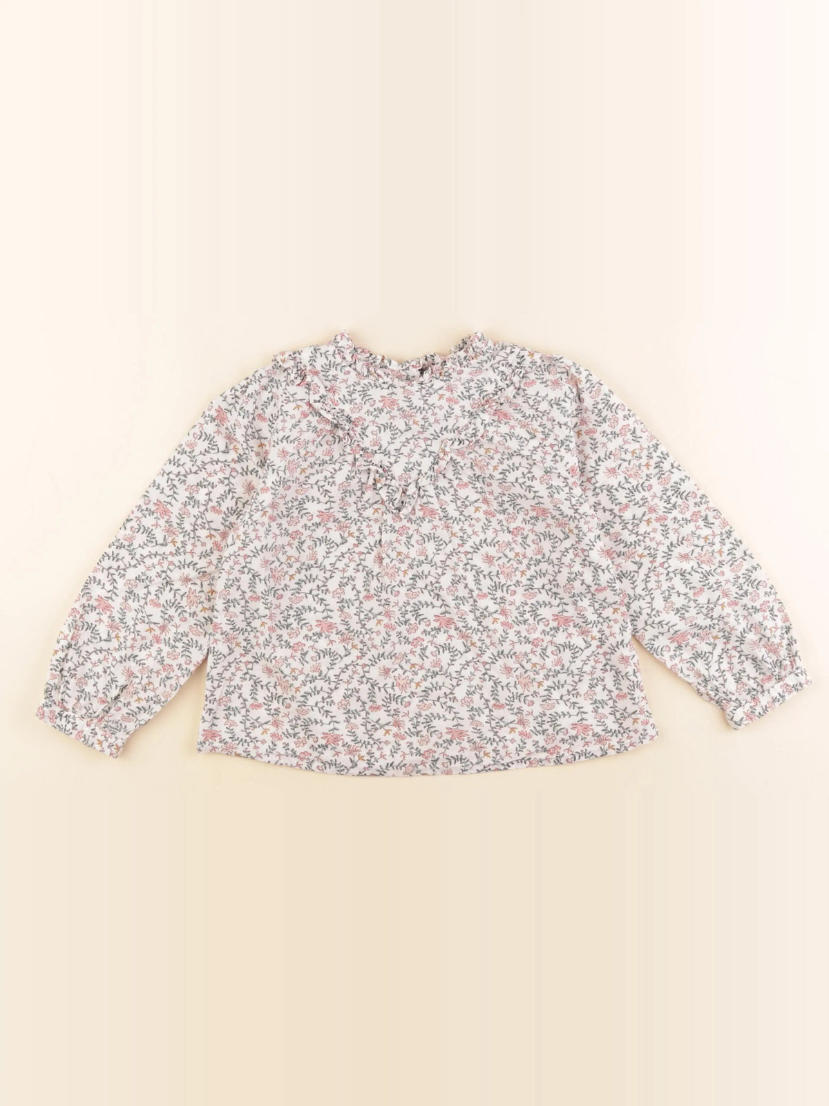 Vertbaudet - blouse multicolore - 5 ans