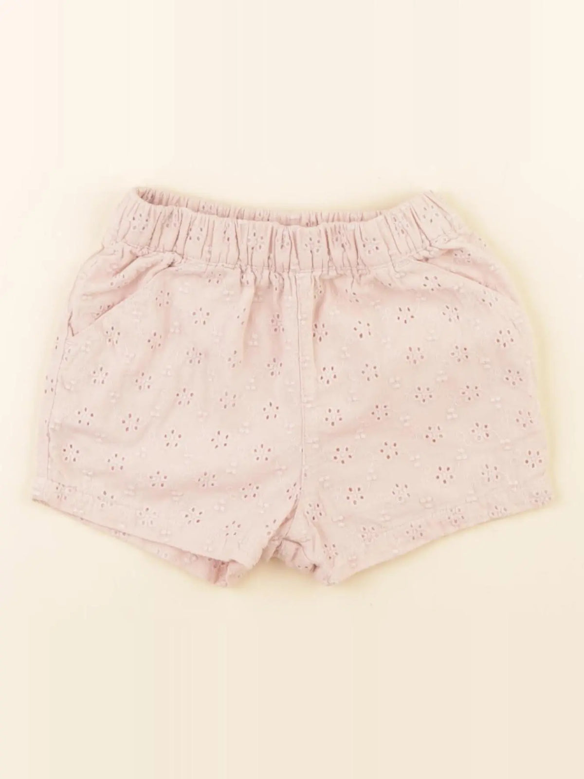 Petit Bateau - short rose - 12 mois