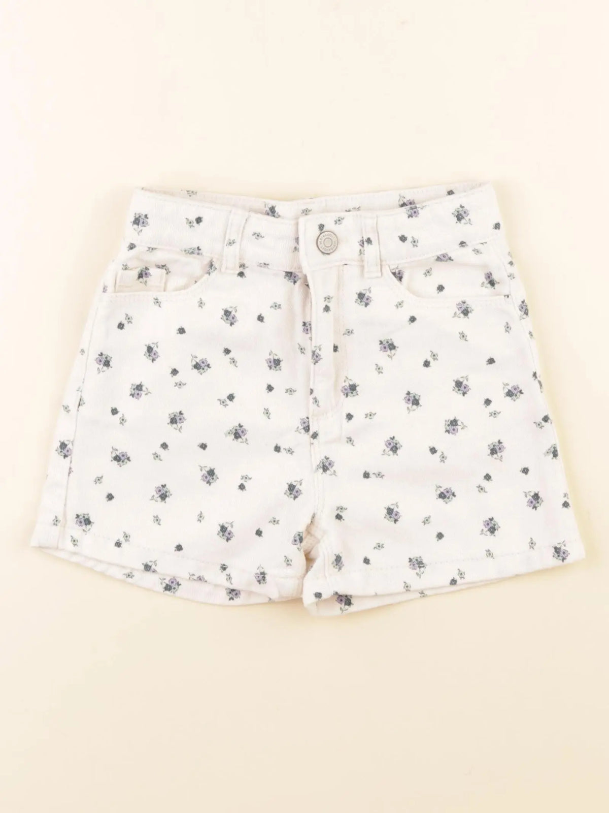 Vertbaudet - short beige - 5 ans