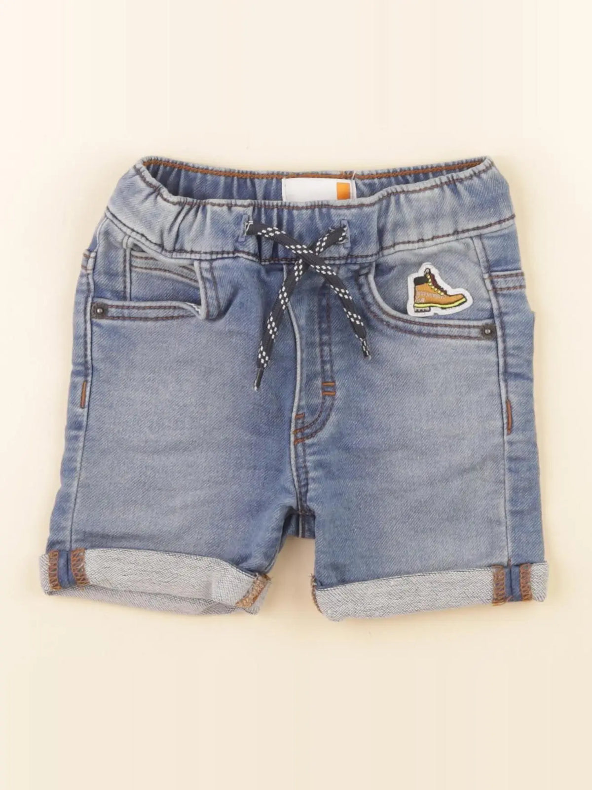 Timberland - short bleu - 9 mois