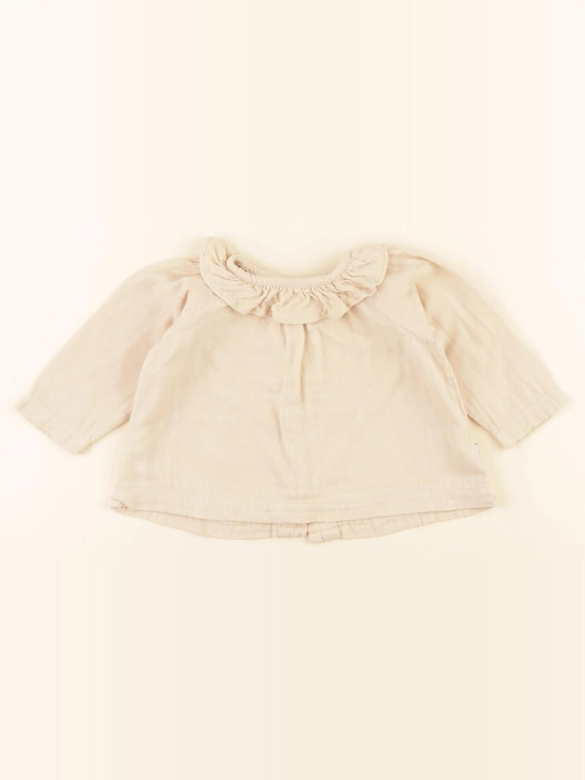 Poudre Organic - blouse beige - 3 mois