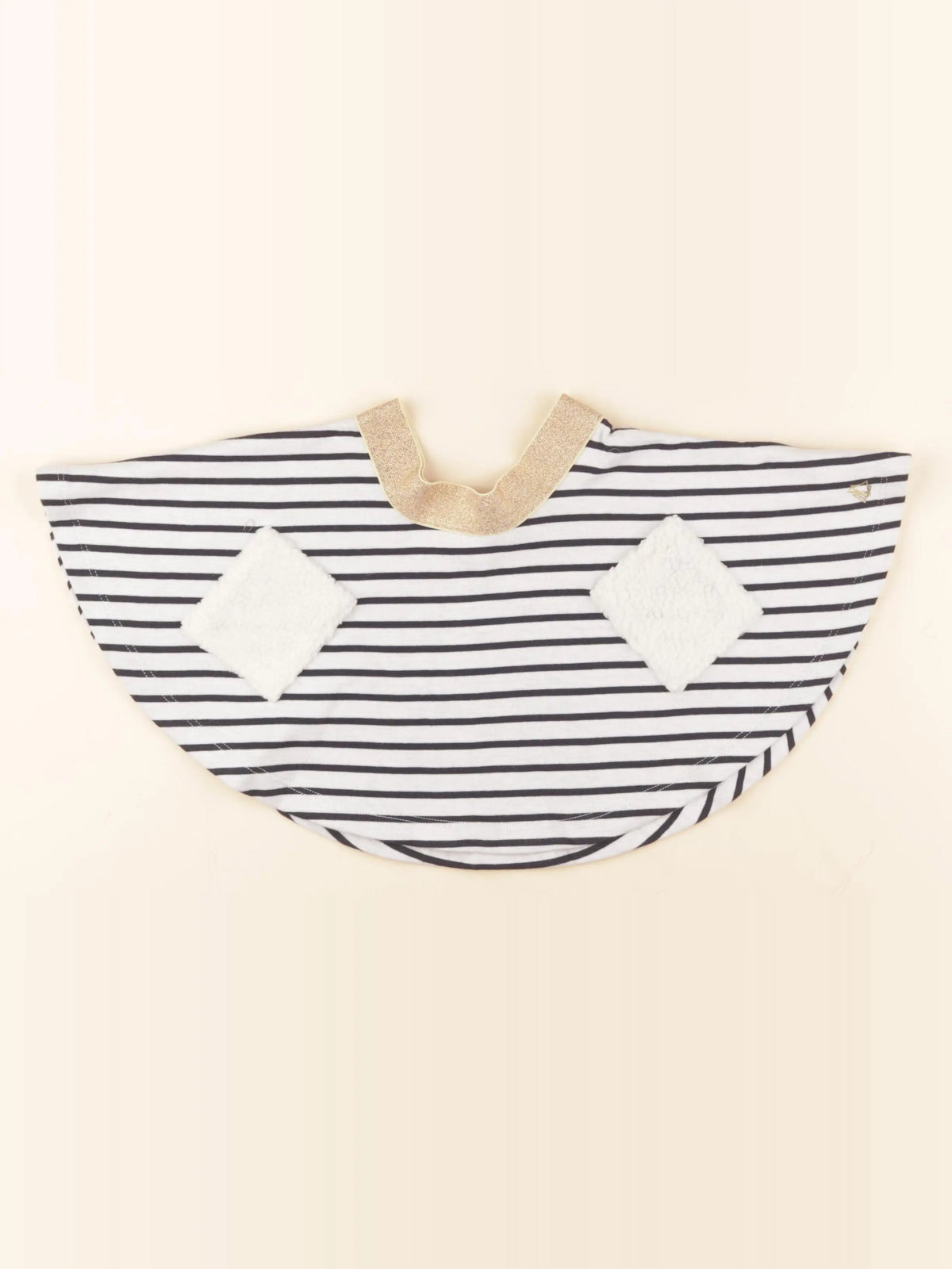 Petit Bateau - jupe blanc, bleu - 4 ans