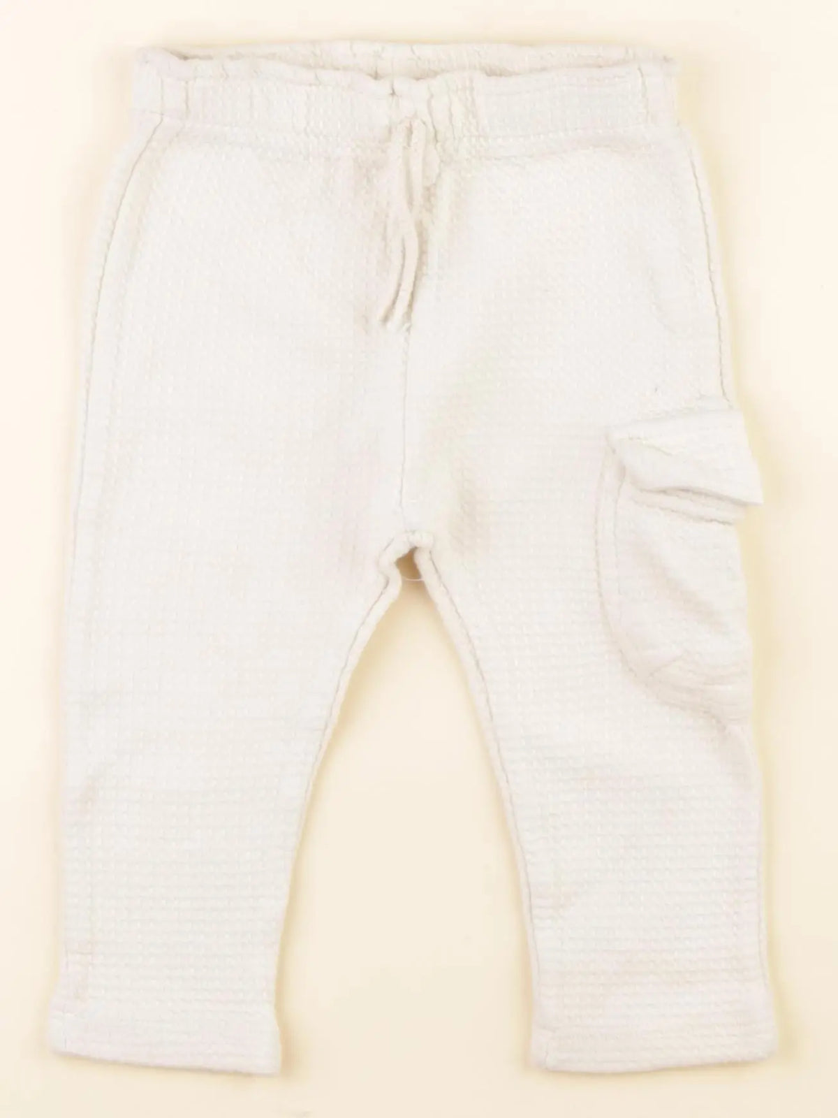Zara - jogging beige - 12/18 mois