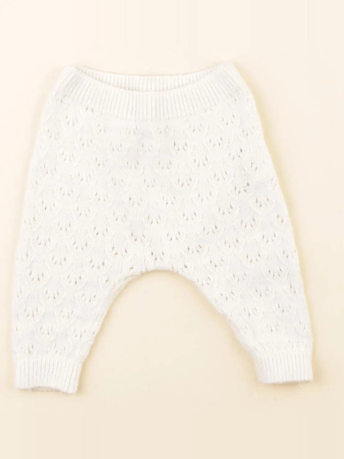 Zara - legging blanc - 0/1 mois